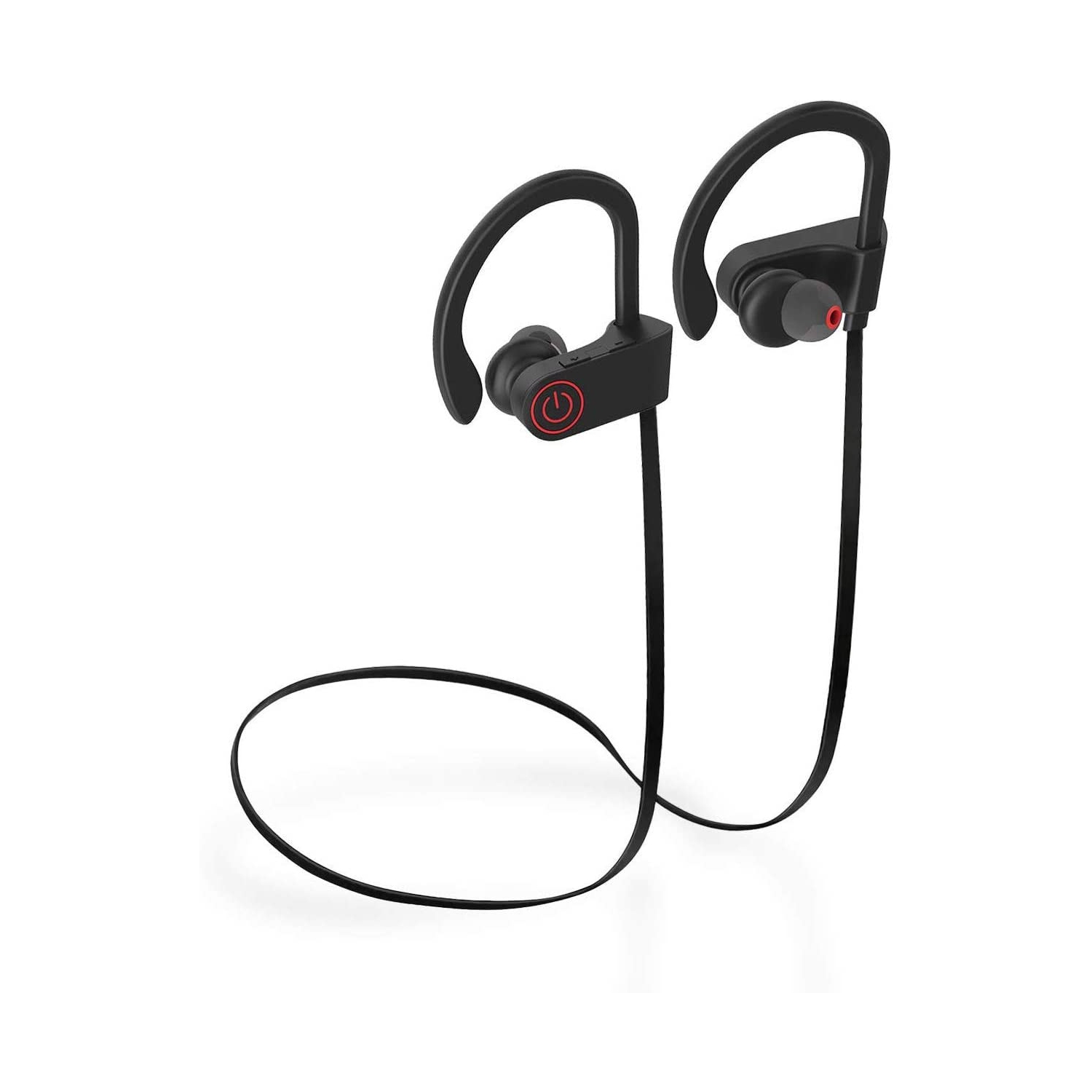 Dolaer Newest Bluetooth Headphones Best Mic Wireless Sport Earphones HiFi Bass Stereo IPX7 Waterproof in-Ear Earbuds Headset with Noise Canceling for Workout Running Gym 7 Hours Pl