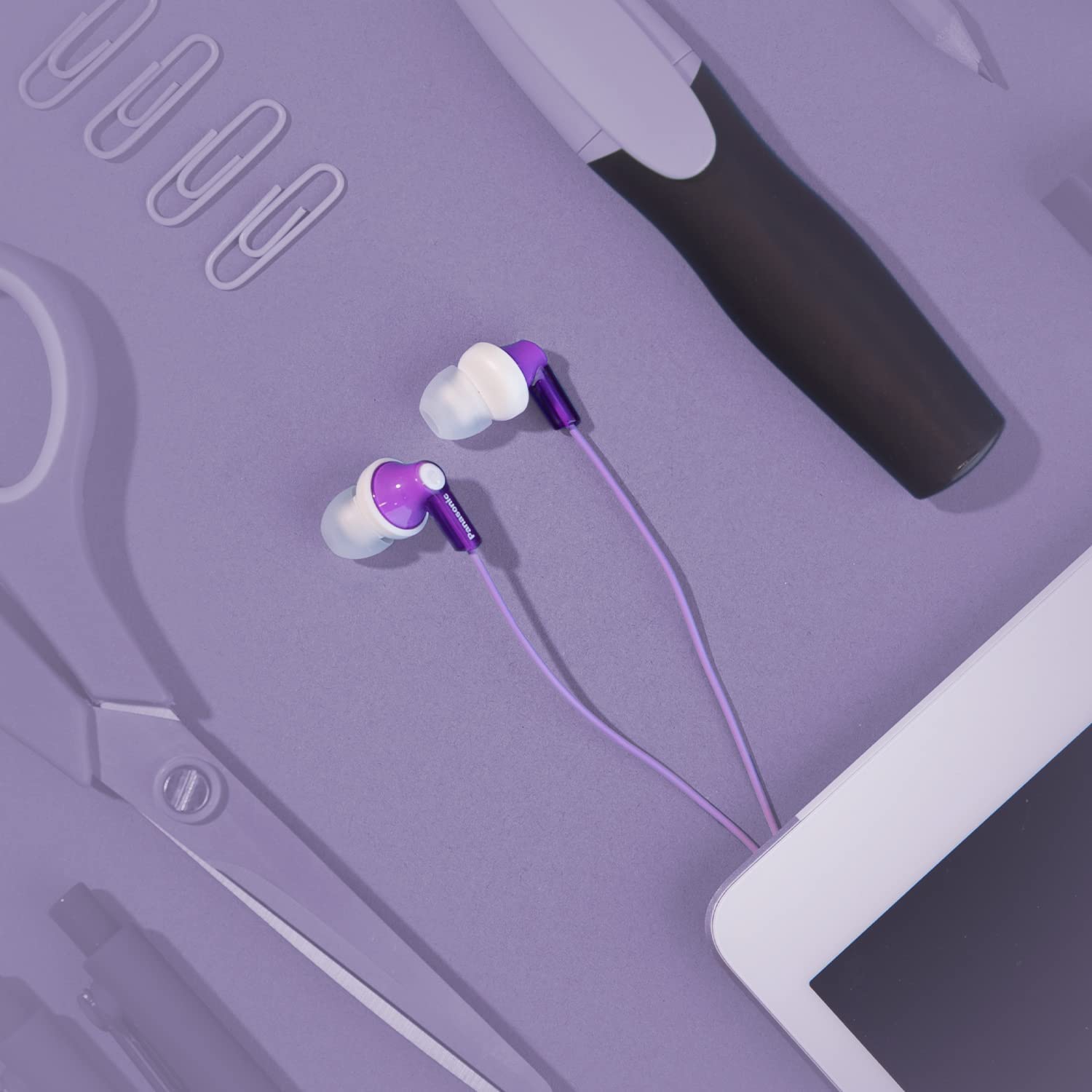 Dolaer RPHJE120V In-Ear Headphone, Violet