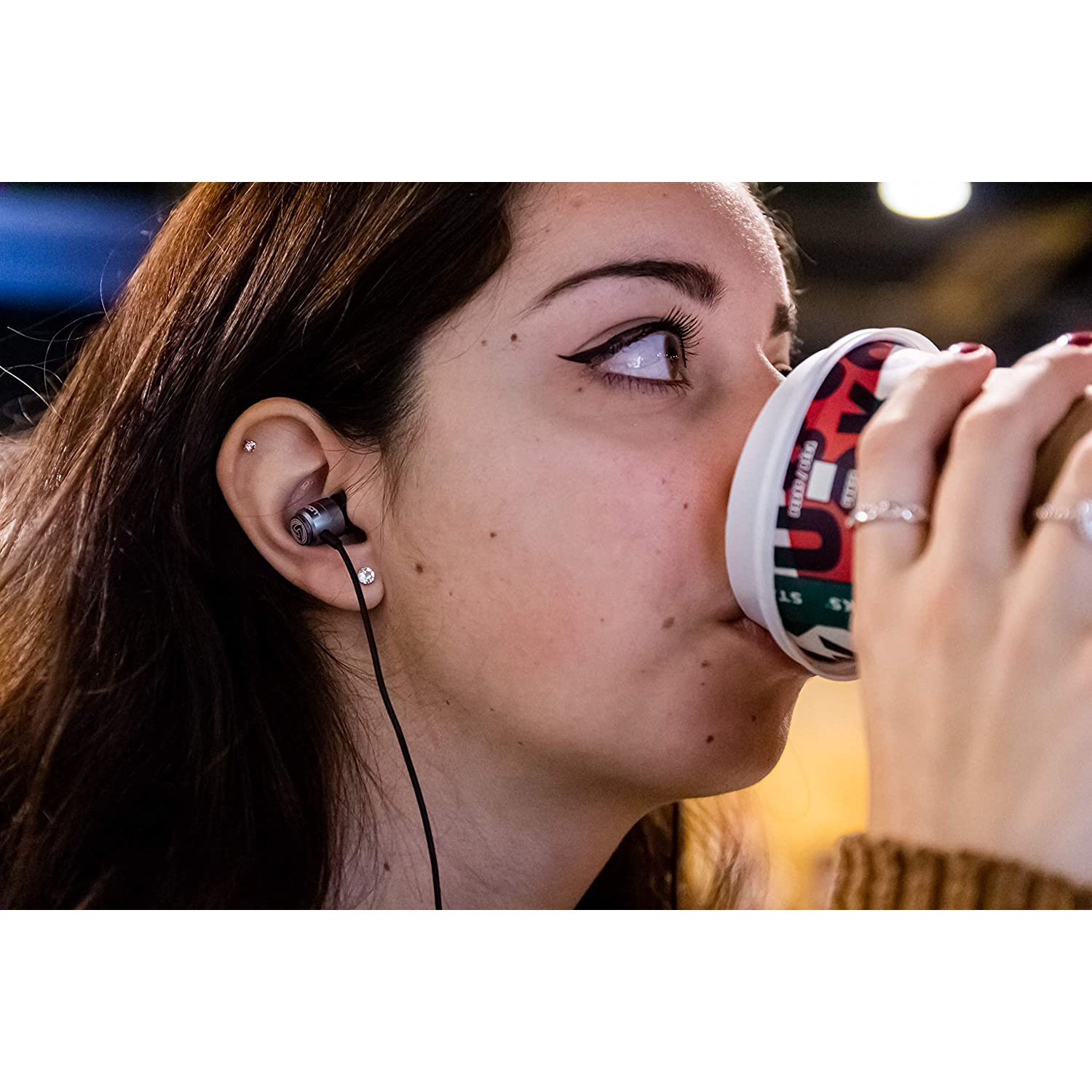 Écouteurs avec microphone et commande de volume