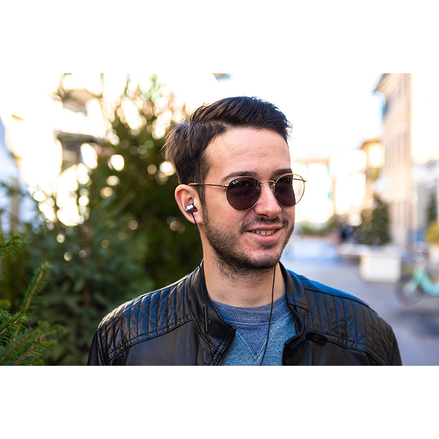 Écouteurs avec microphone et commande de volume