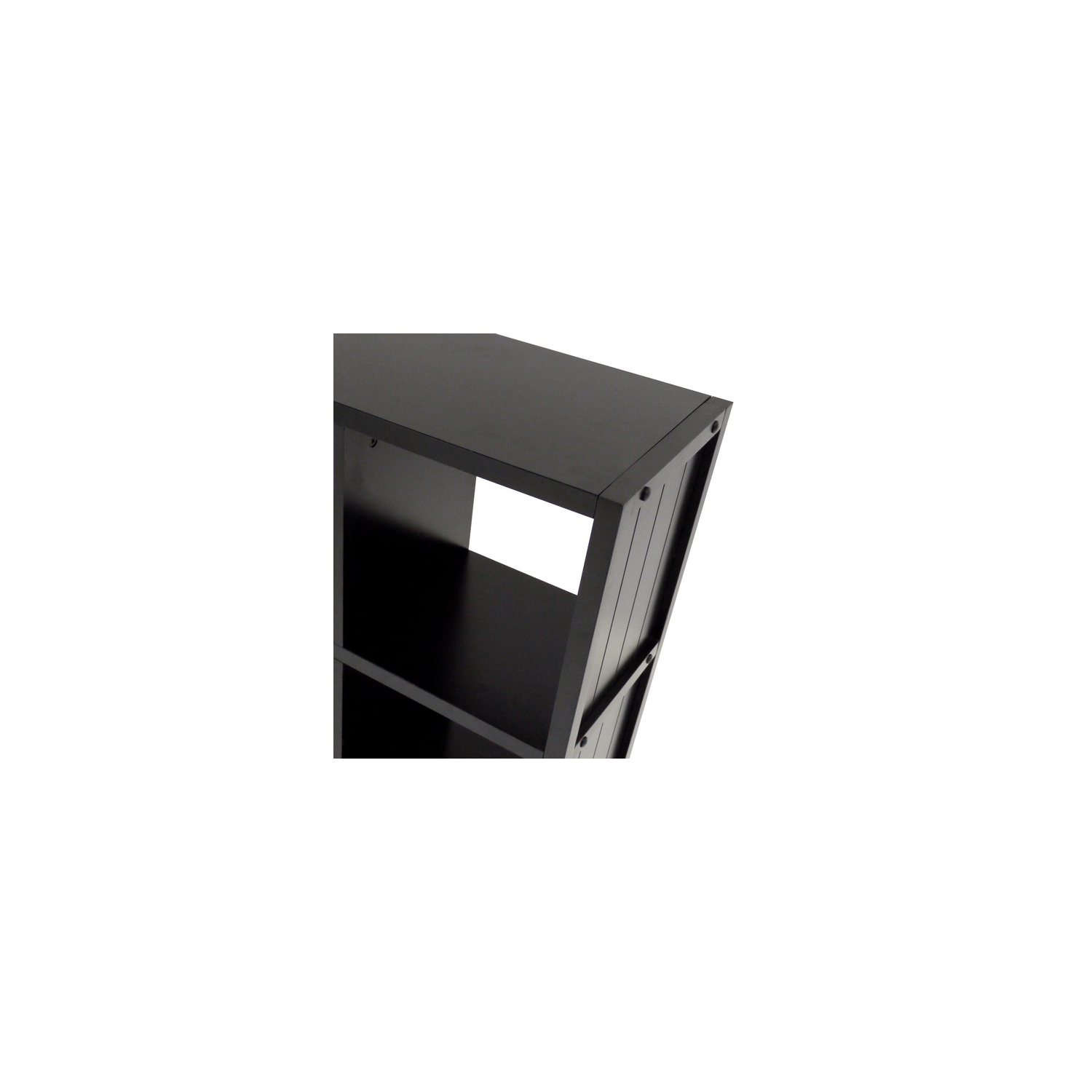 Timothy 4x2 Storage Cube Shelf, Black
