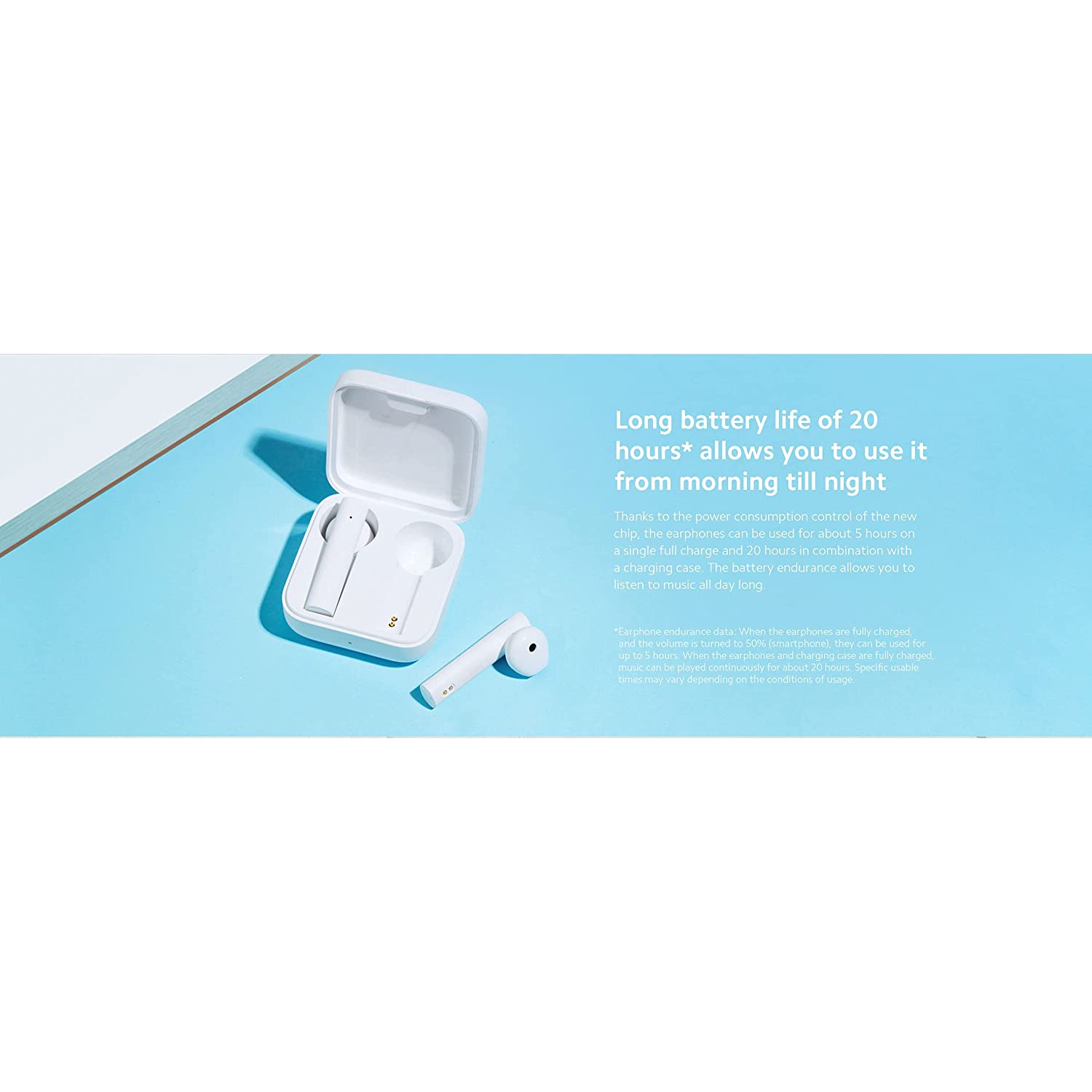 Dolaer Mi True Wireless Earphones 2 Basic Bluetooth 5.0 True Wireless Earbuds