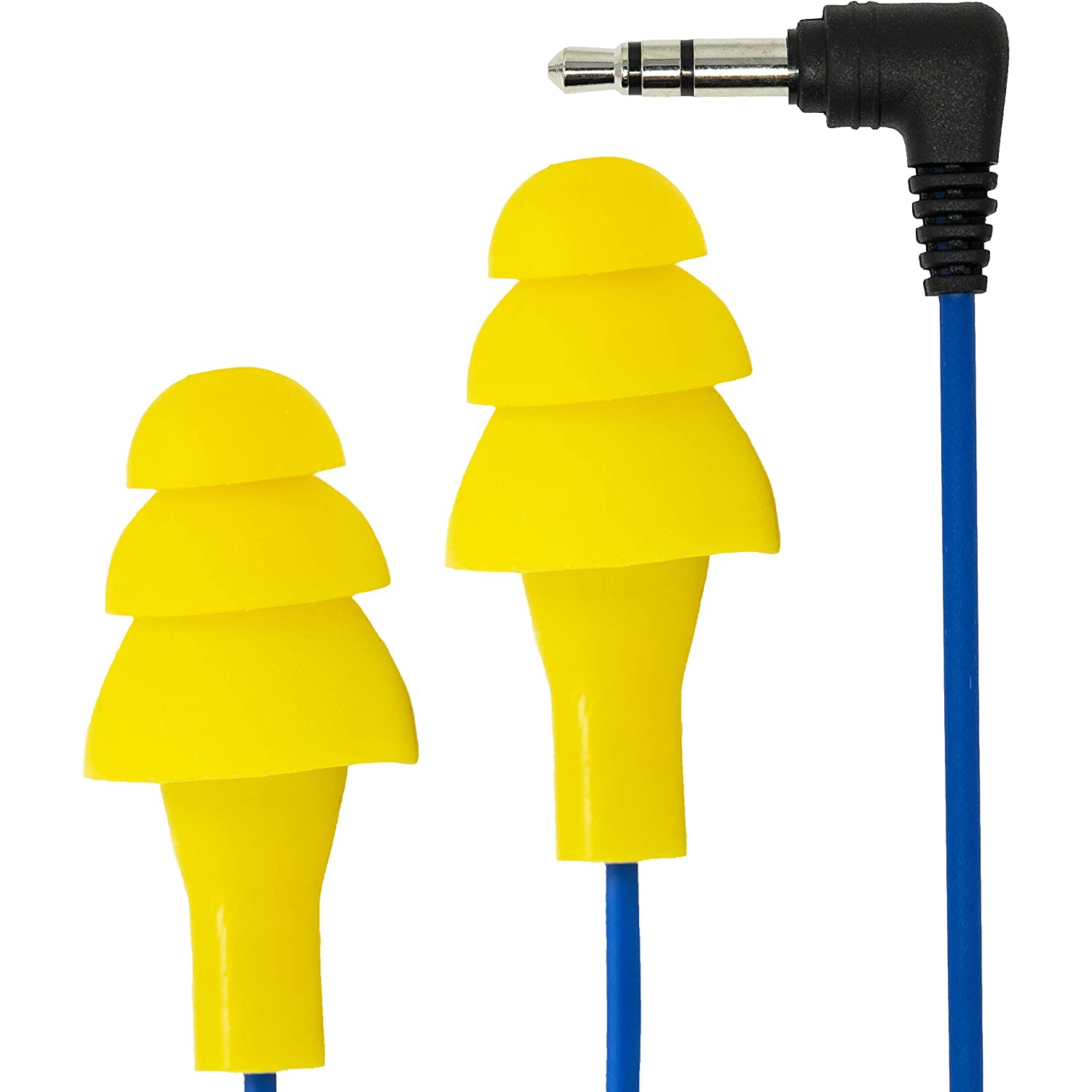 Dolaer Basic Earplug-Earbud Hybrid - Noise Reducing Earphones - Yellow