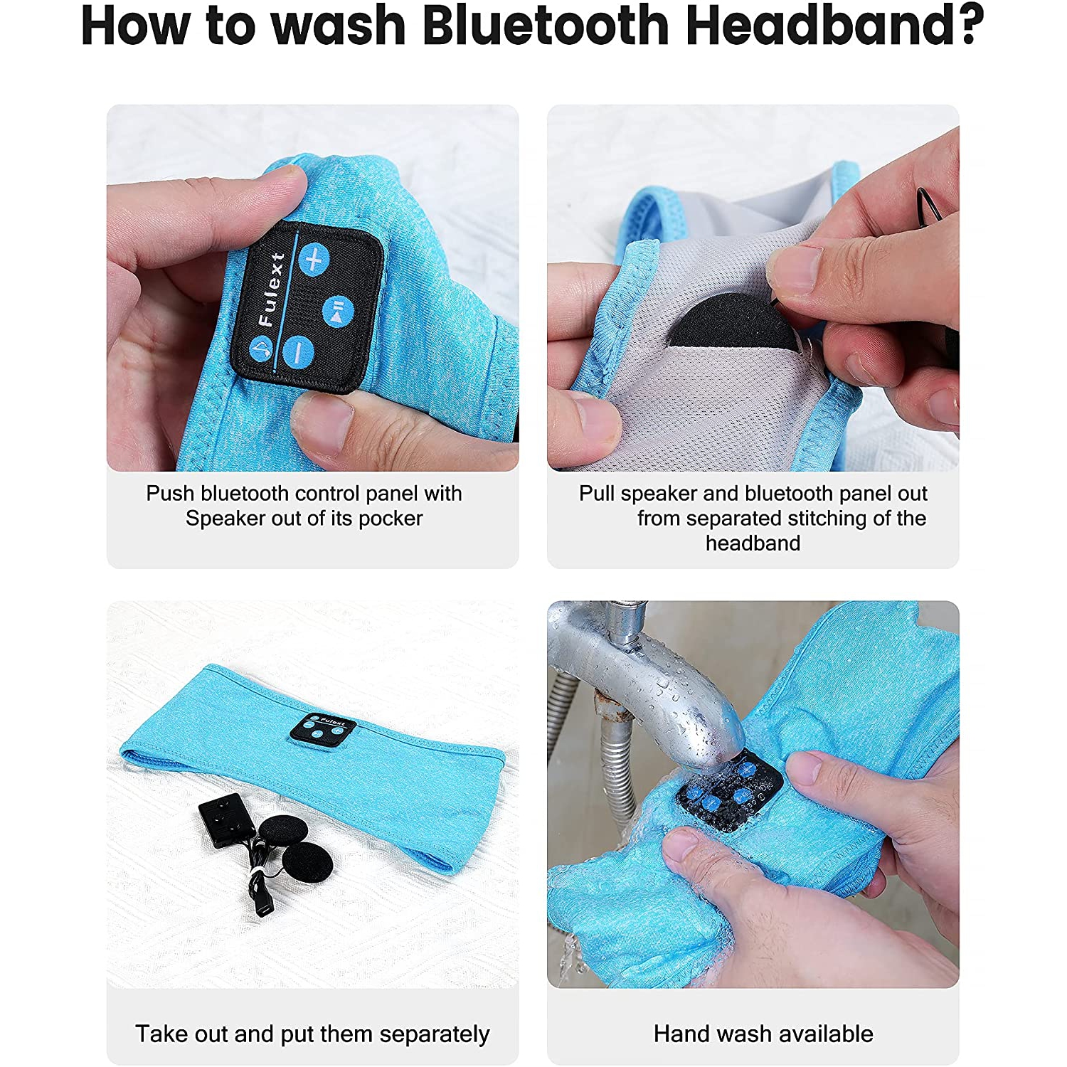 Écouteurs Dolaer Sleep serre-tête Bluetooth, serre-tête Sport sans fil en mode lit mou, casques longue durée de jeu en mode lit avec haut-parleurs