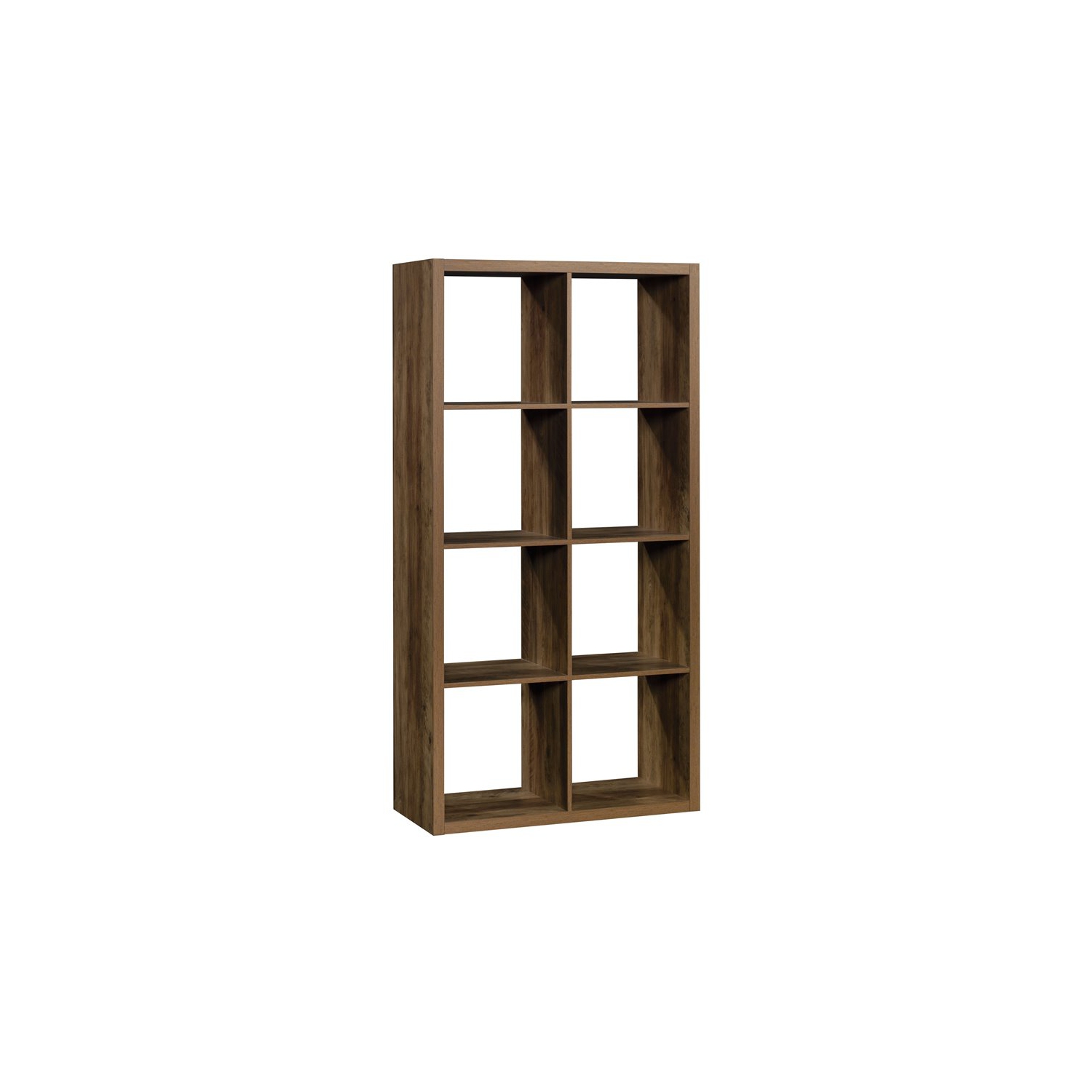 Sauder Miscellaneous Storage Engineered Wood 8-Cube Organizer in Rural Pine