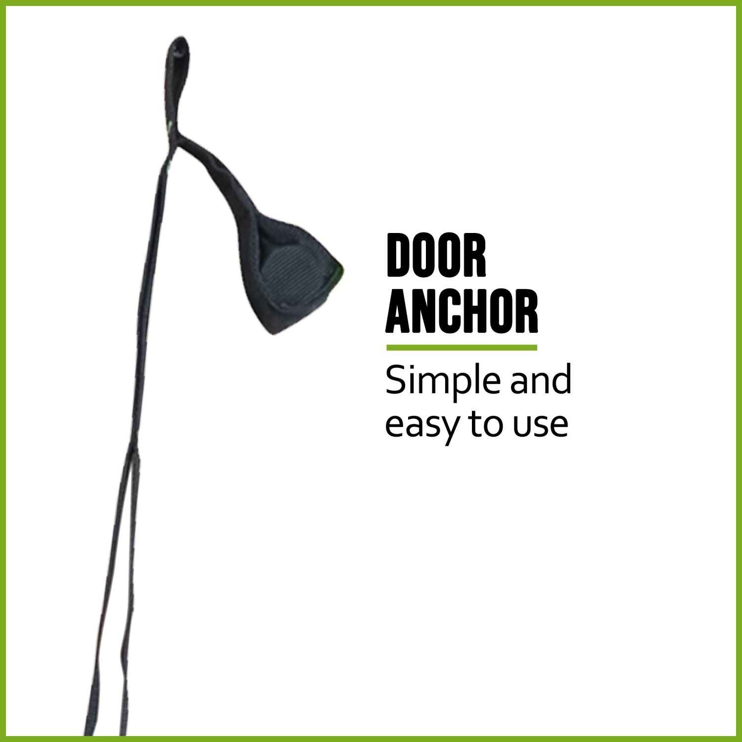 PRISP Home Gym Suspension Trainer - Bodyweight Training Straps for Fitness and Exercise, Green