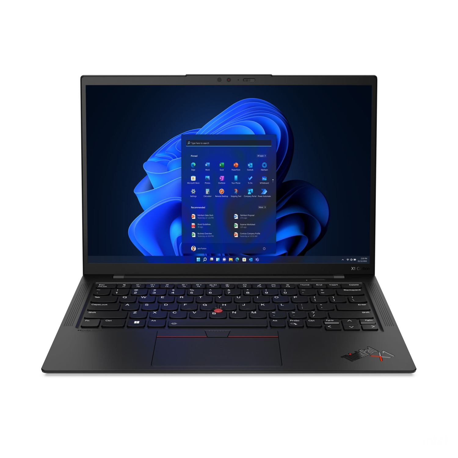 Lenovo ThinkPad X1 Carbon Gen 10 Intel Laptop, 14.0" IPS Touch 60Hz Low Blue Light, vPro®, Iris Xe Graphics, 16GB, 1TB