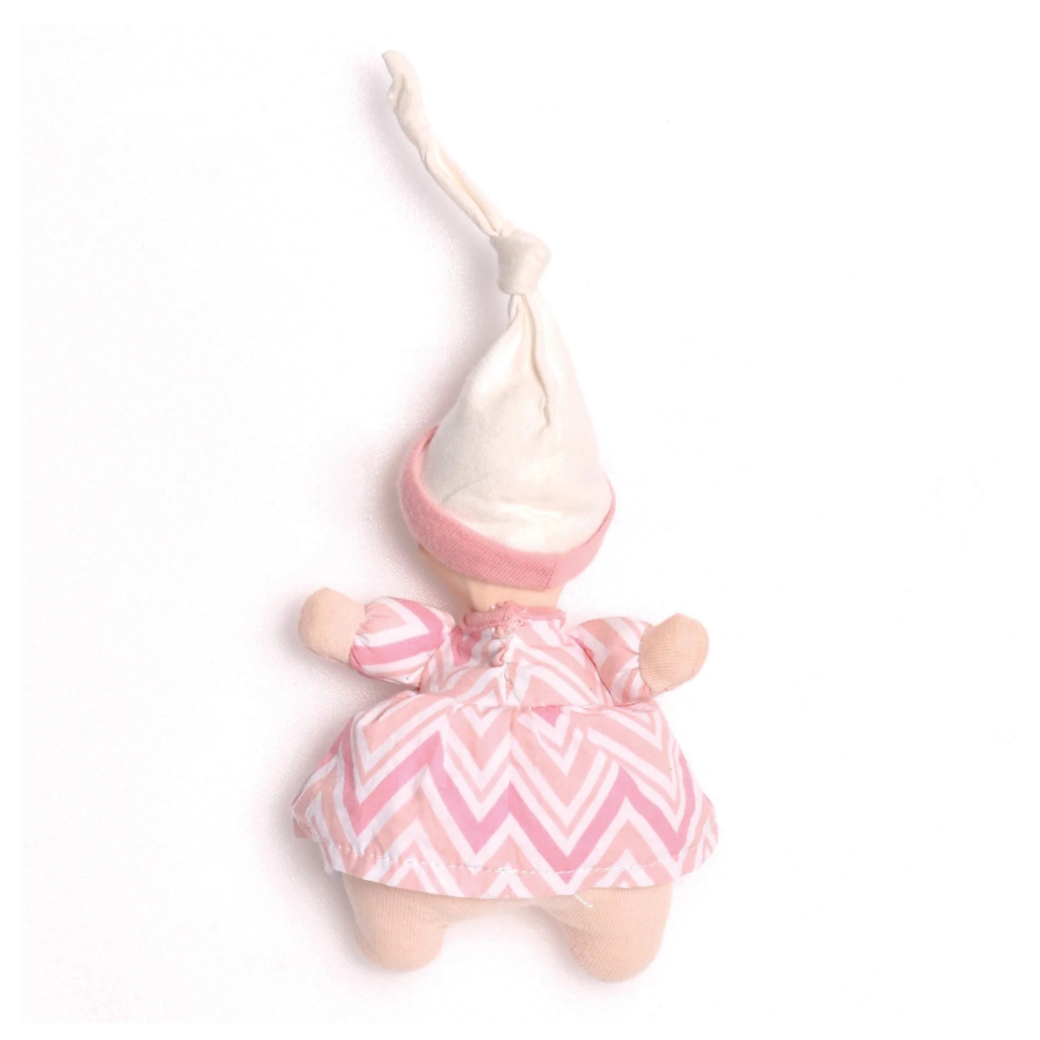 Tikiri Bonikka Collection Precious Baby Plush Doll - Chevron Pink