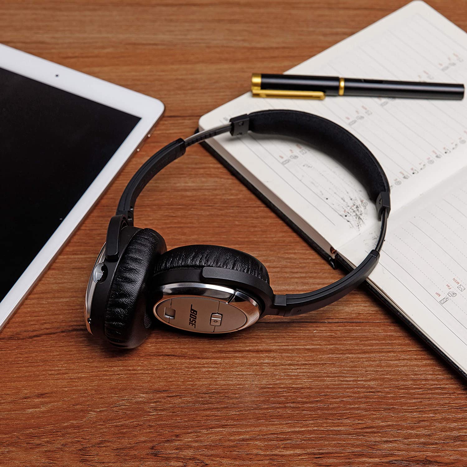 Coussinets de rechange Dolaer Wicked pour QuietComfort 3 de Bose – cuir très durable, mousse à mémoire plus douce, épaisseur ajoutée – compatible