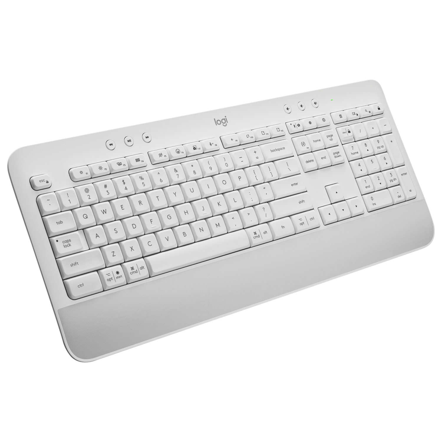 Logitech SIGNATURE K650 Bluetooth Full-Size Keyboard - Off-White