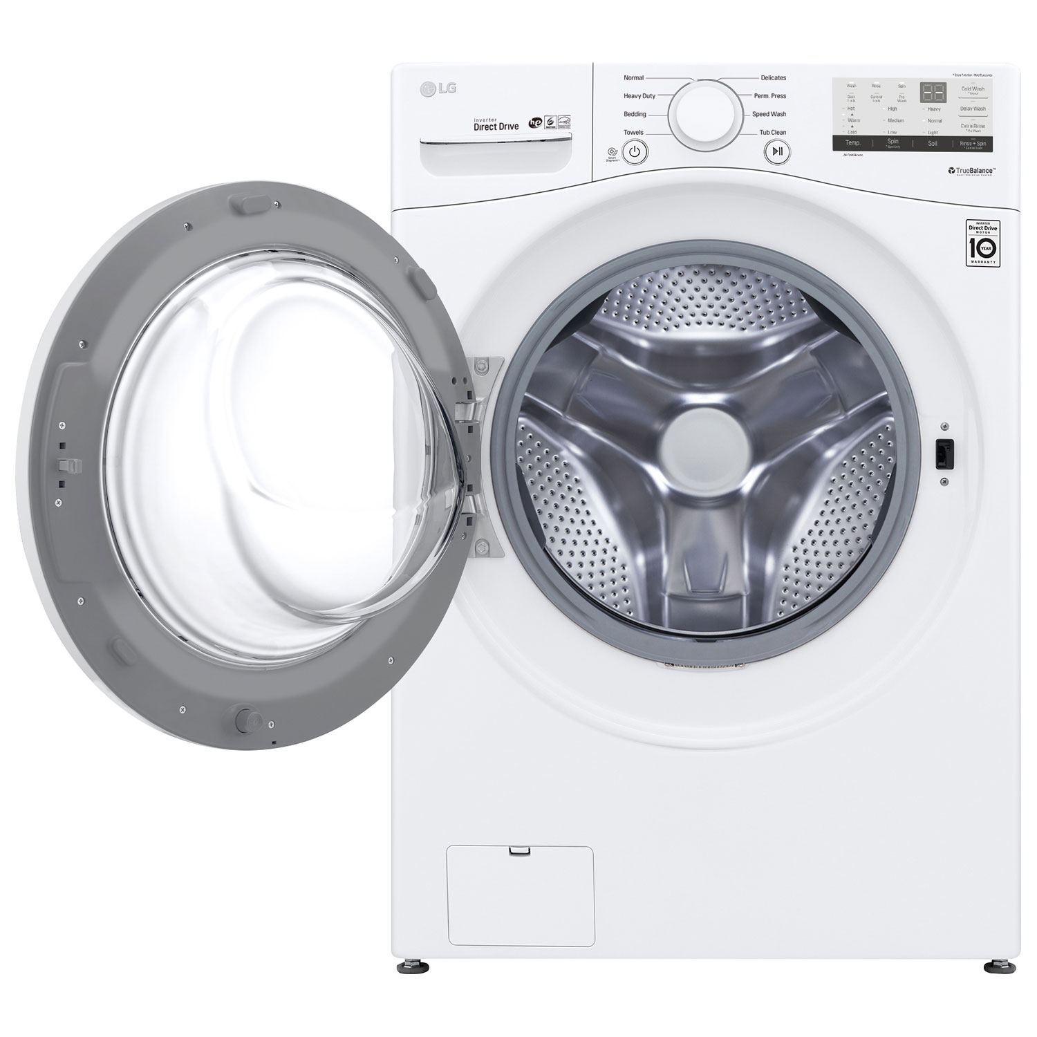 LG 5.2 Cu. Ft. High Efficiency Front Load Washer - White