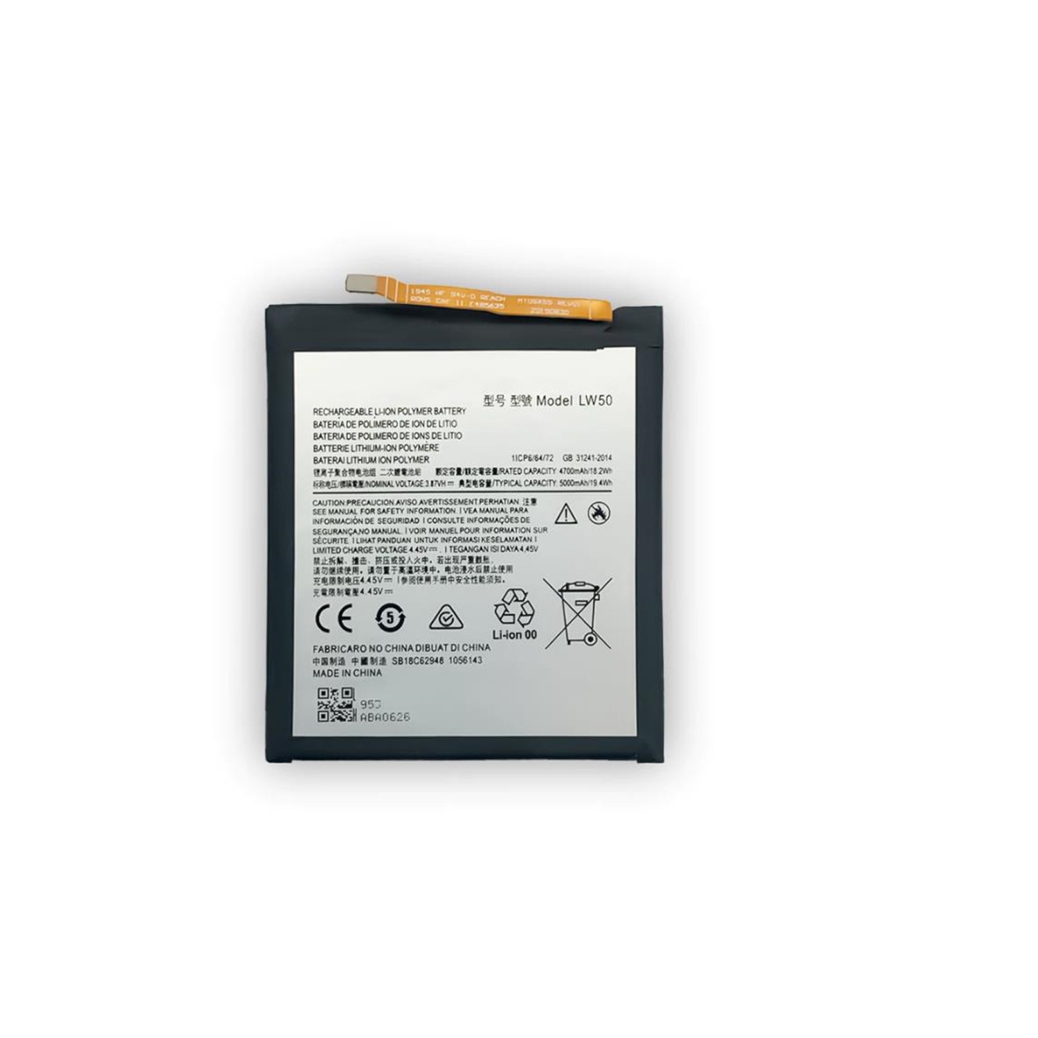 Replacement Battery with Tools for Motorola Moto Edge+ / Edge Plus 5G 2020 XT2061, LW50