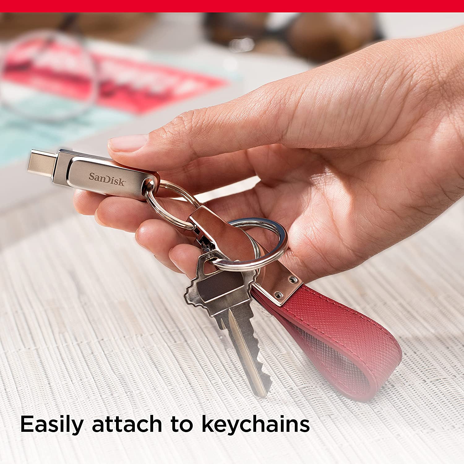 Clé USB de type C Ultra Dual Drive luxe 128 Go de SanDisk