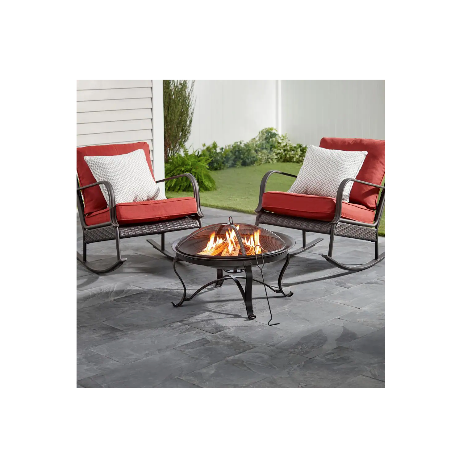 Hampton Bay 30 in Round Fire Pit - OFW284R