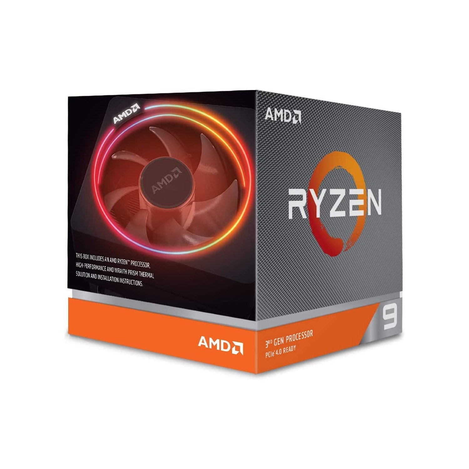AMD Ryzen 9 3900X 12-core, 24-thread unlocked desktop processor
