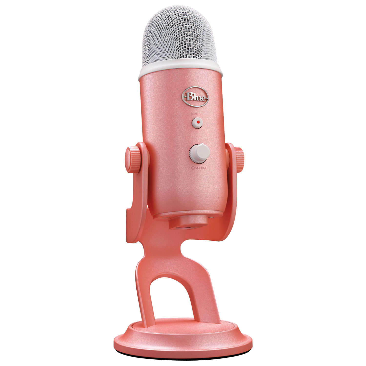 Logitech Aurora Collection Blue Yeti USB Condenser Gaming Microphone with Streamlabs Themes - Pink Dawn