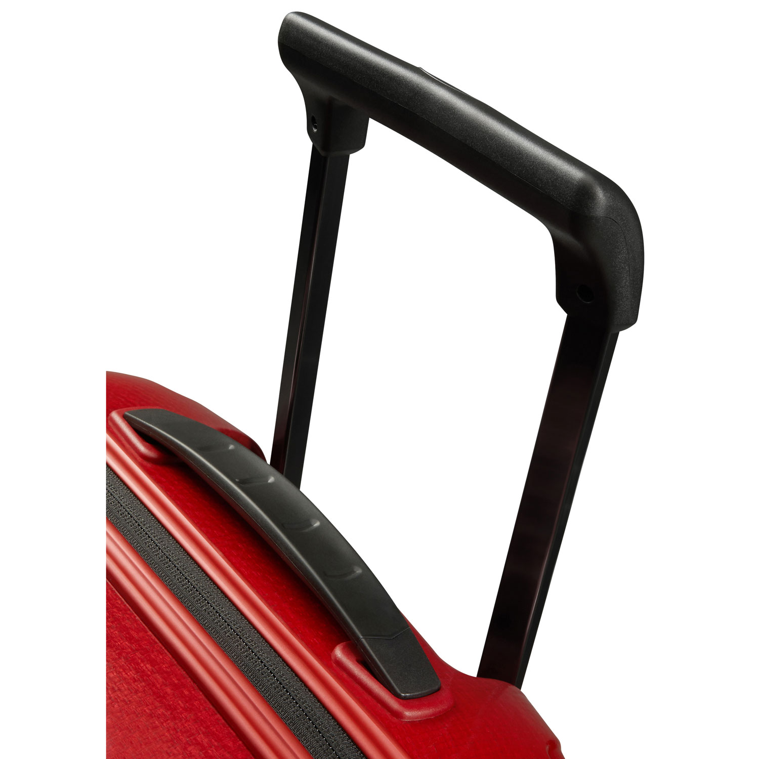 Valise de cabine rigide de 20,3 po extensible C-Lite de Samsonite - Rouge chili