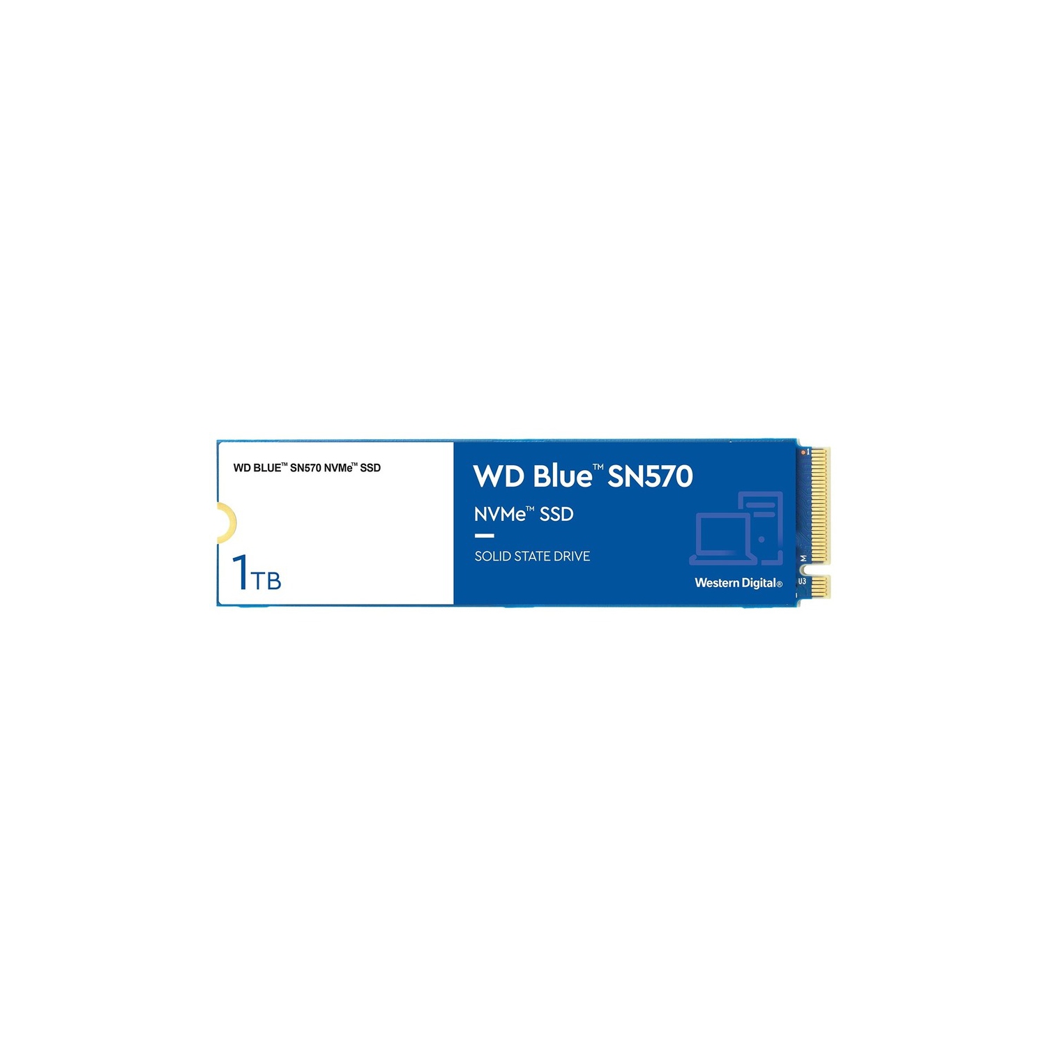 内蔵型SSD WD Blue SN570 NVMe WDS100T3B0C Western Digital Blue SN570 NVMe SSD WDS100T3B0C | Best Buy