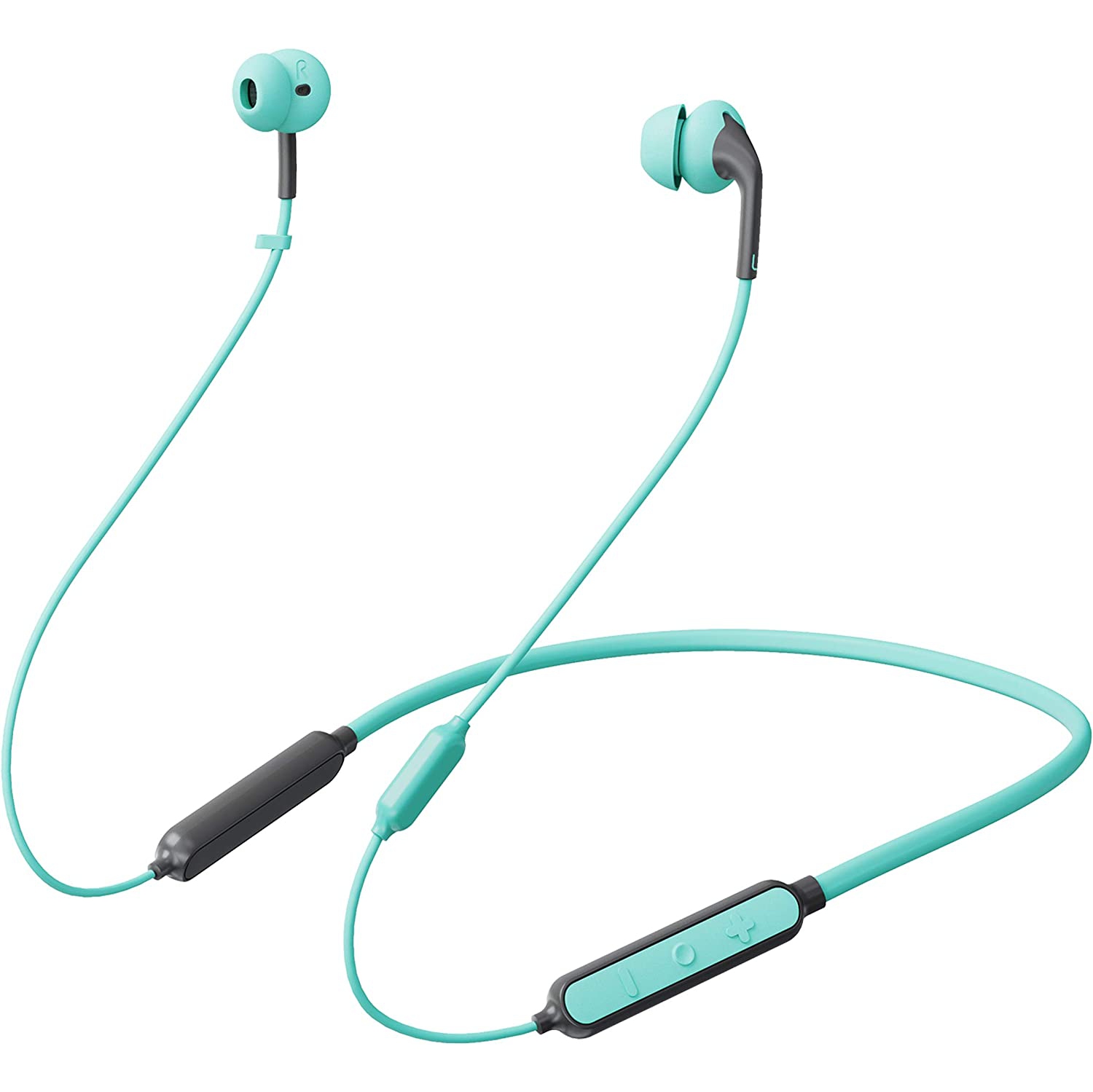 Dolaer Yamaha EP-E30A Blue Wireless Bluetooth Earbuds, Bluetooth 5.0 Earphone Connectivity, Siri/Google Assistant Compatible, Soft Neckband, USB A-C Charging 14h Max Playback (Appr