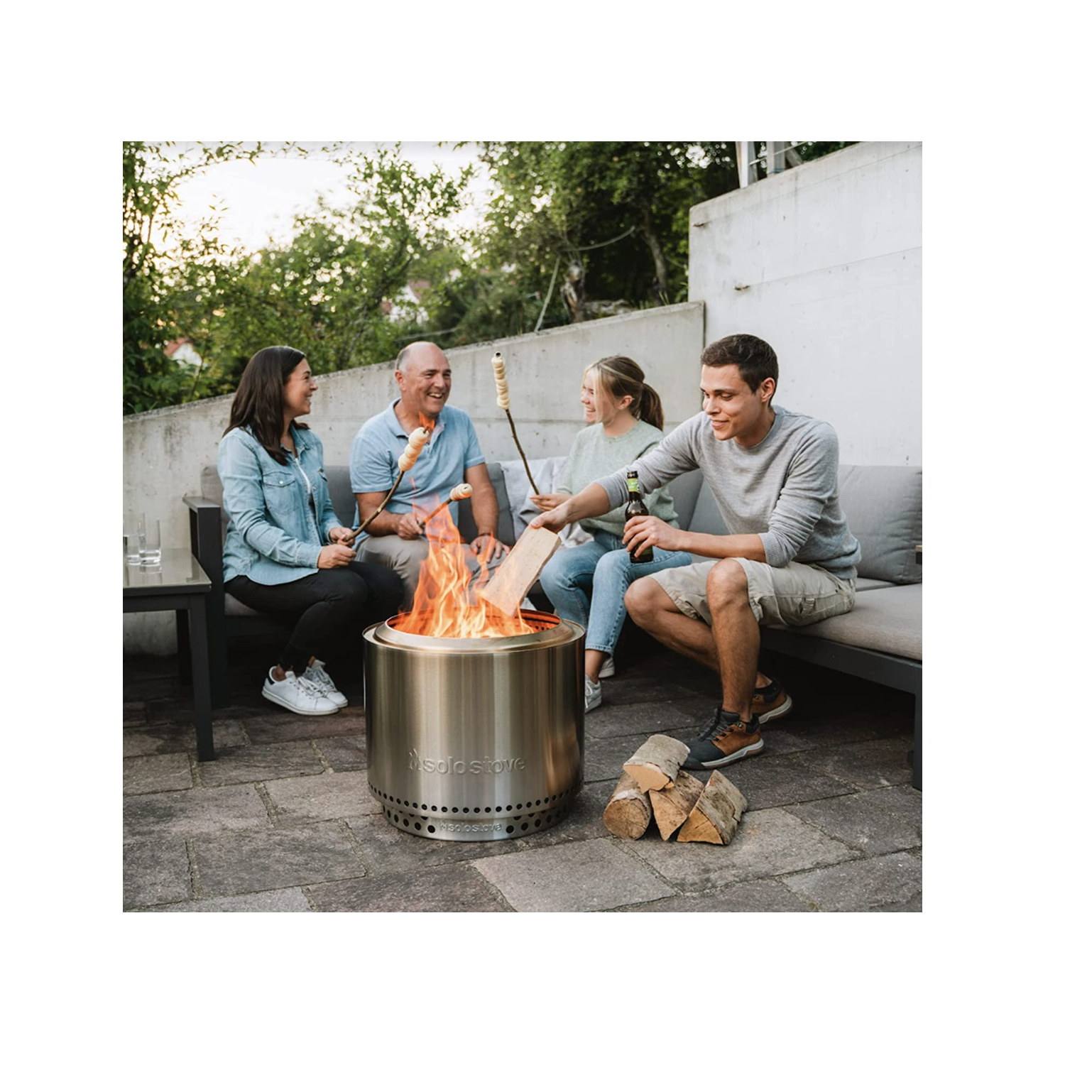 【Solo Stove】Bonfire Solo Stove Bonfire 2.0, Smokeless Fire Pit | Wood Burning