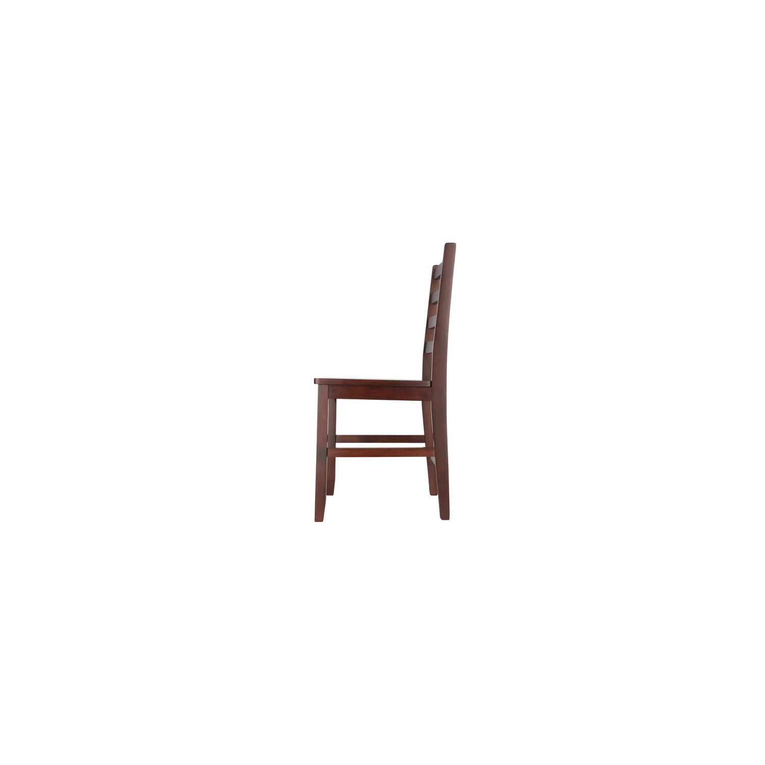 Hamilton 2-Pc Ladder-back Chair Set, Walnut