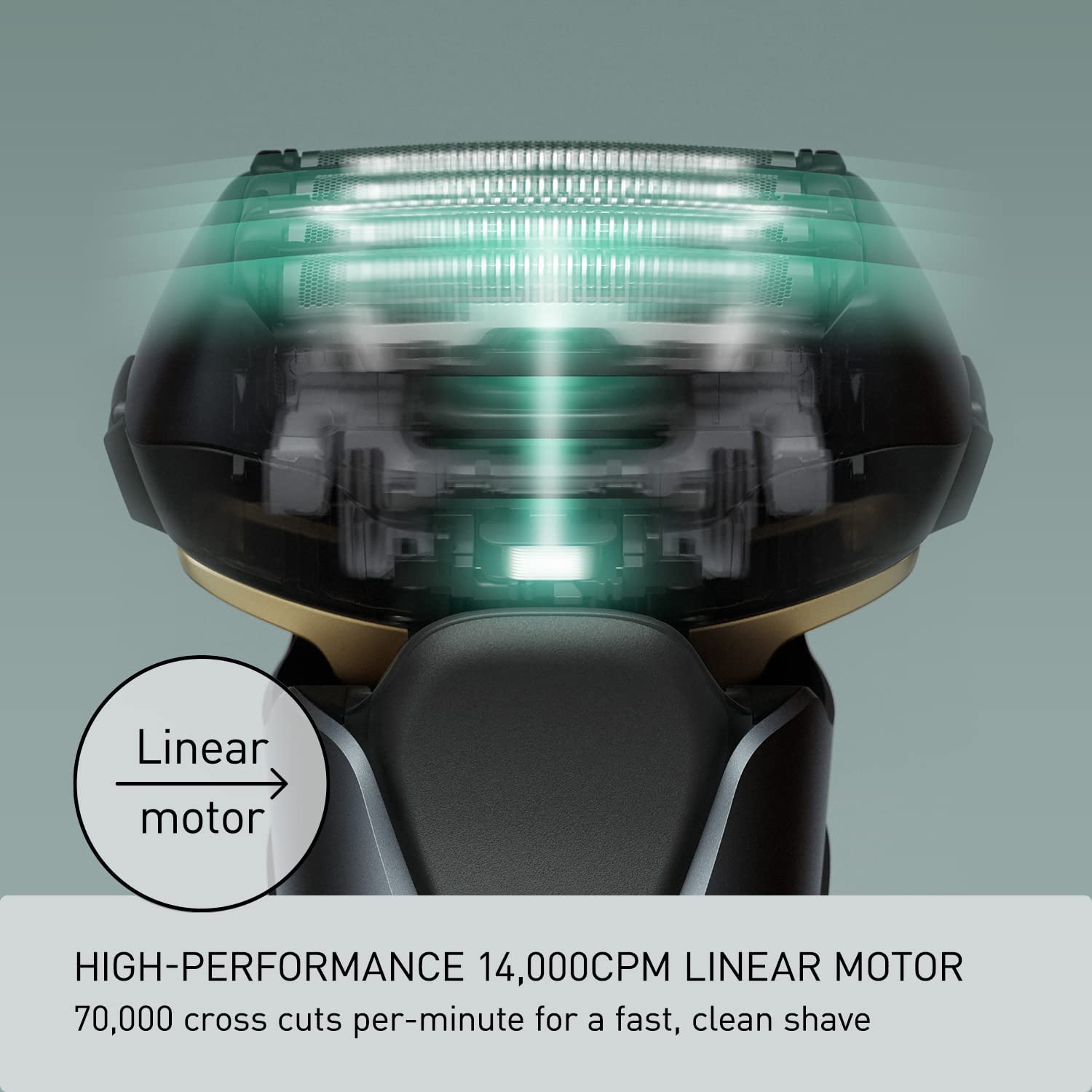 Panasonic 5-Blade Wet/Dry Shaver with Cleaning/Charging Station