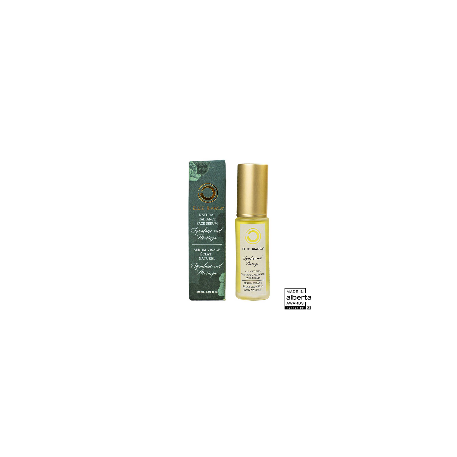 Ellie Bianca - sérum du visage - Radiance avec Sérum pour le visage Squaralane et Moringa