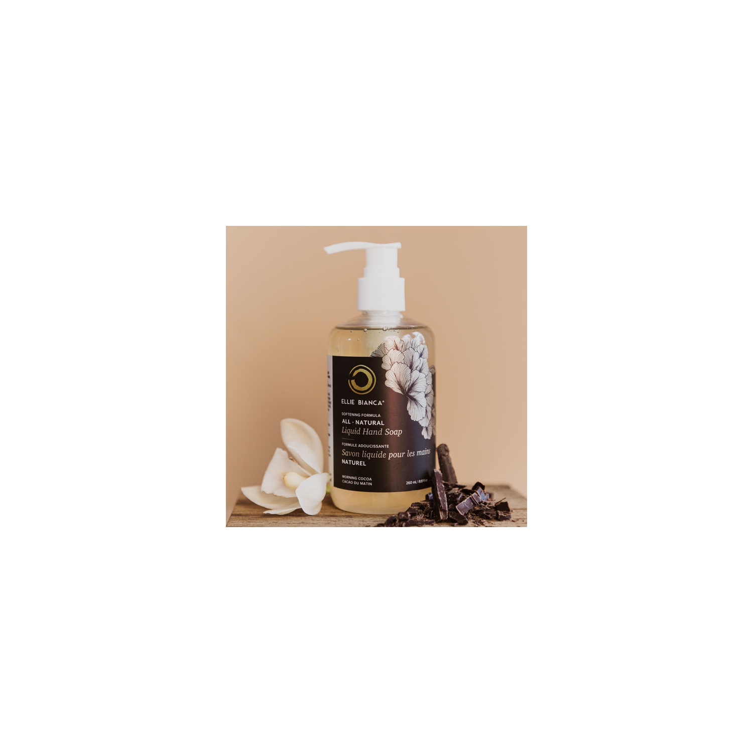 Ellie Bianca - Liquid Hand Soap - Morning Cocoa Liquid Hand Soap
