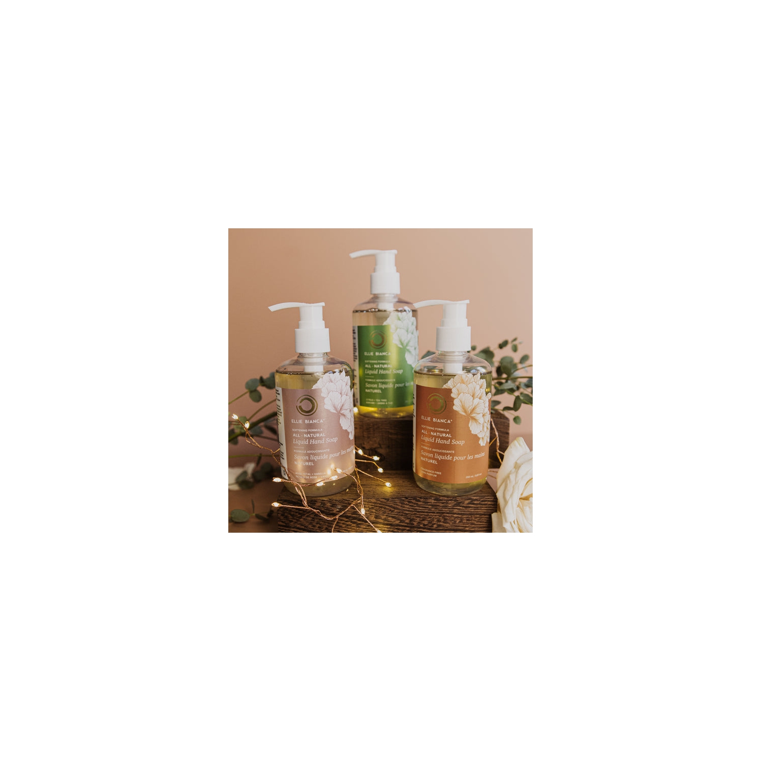 Ellie Bianca - Liquid Hand Soap - Liquid Hand Soap Bundle 2- Feel the Breeze