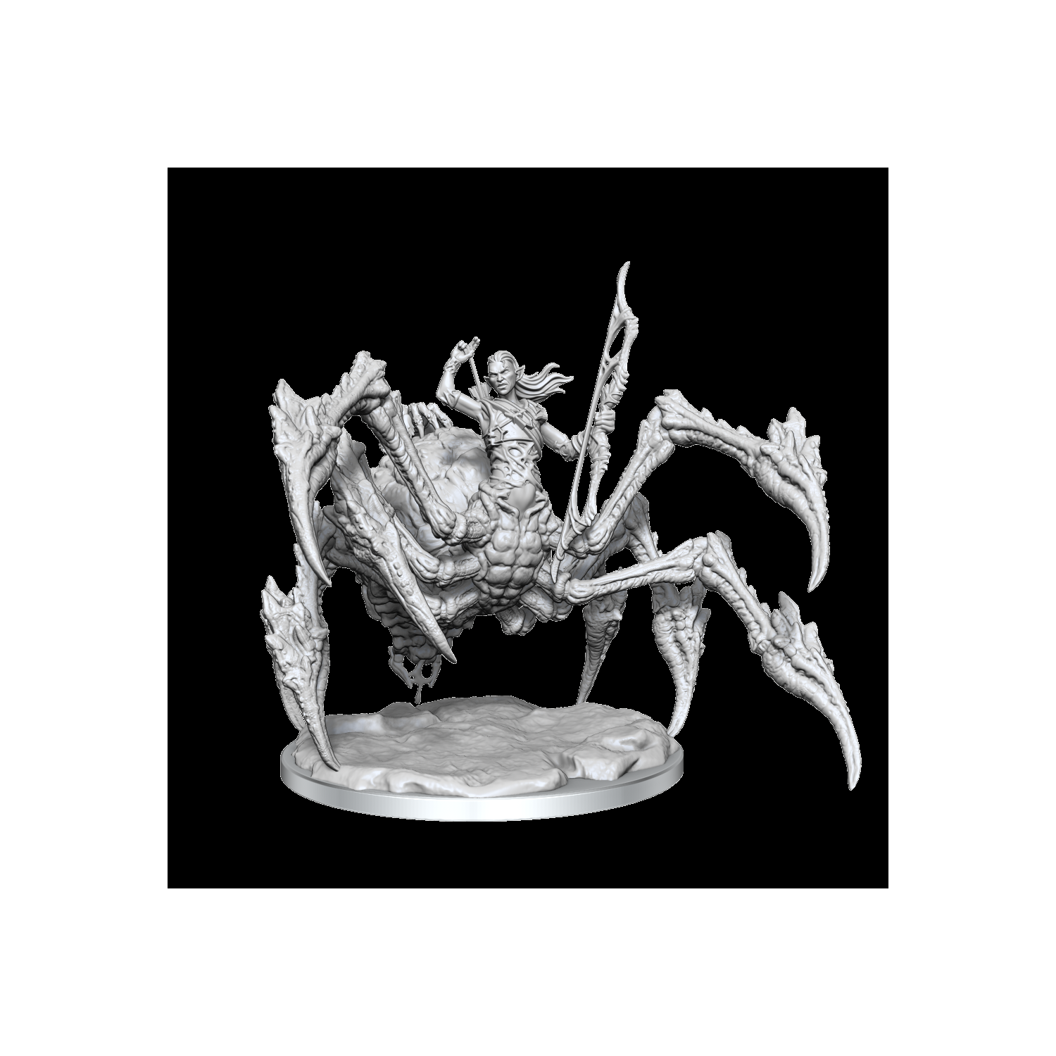 WizKids Games Dungeons & Dragons Frameworks Unpainted Miniatures: Paint Night Kit - Drider (SALE)