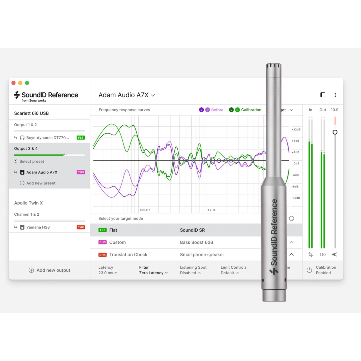 Sonarworks SoundID Reference Speakers & HP with Microphone