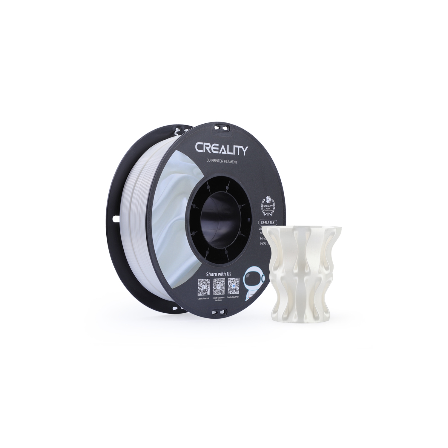 Creality CR-SILK PLA 3D Printer Filament 1.75 mm, 1 KG Spool