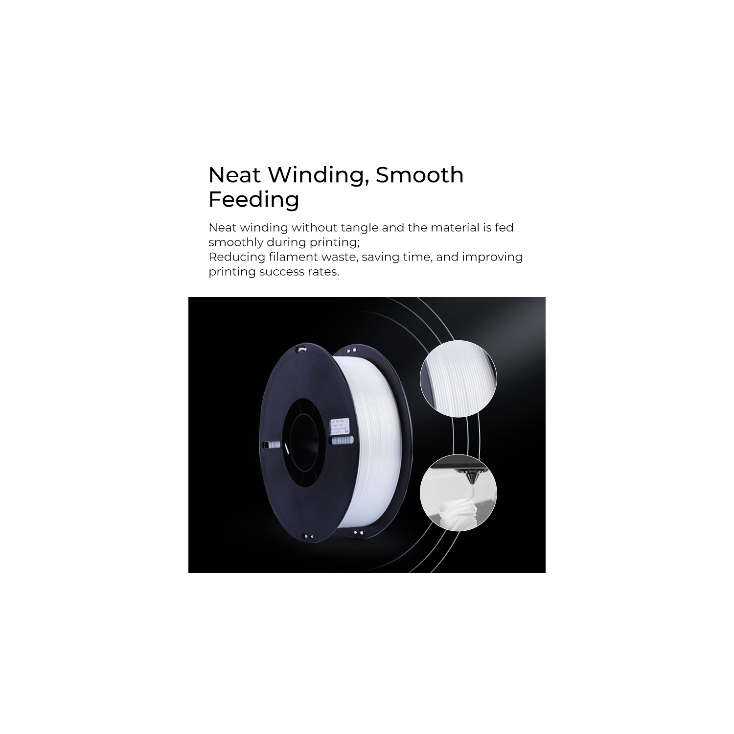 Creality CR-SILK PLA 3D Printer Filament 1.75 mm, 1 KG Spool