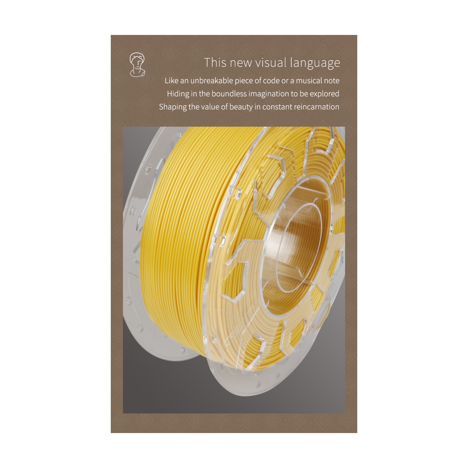 Creality CR-PLA 3D Printer Filament 1.75 mm, 1 KG Spool
