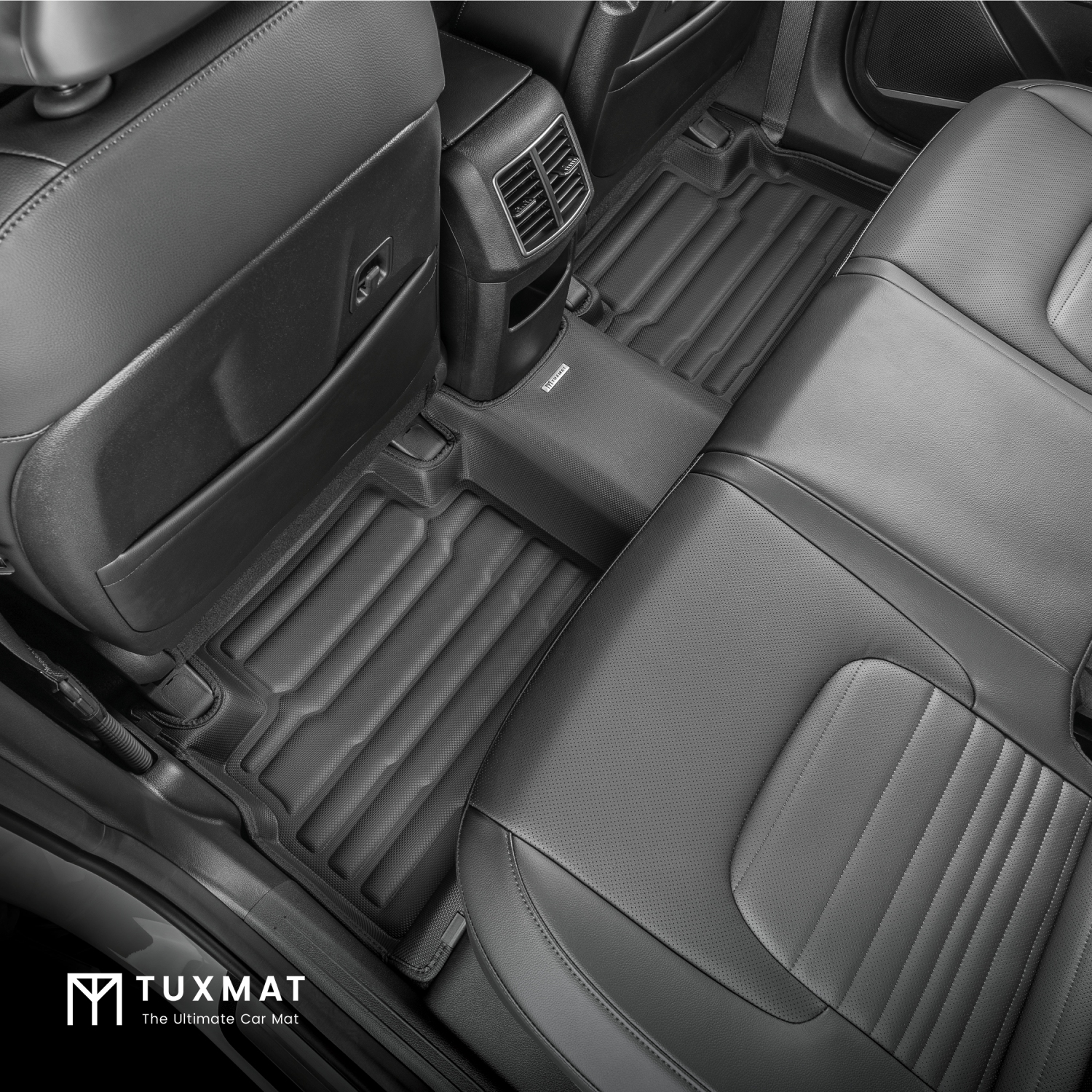 TuxMat - for Kia Sportage Hybrid 2023-2025 Models - Custom Car Mats - Maximum Coverage, All Weather, Laser Measured - This Full Set Includes 1st and