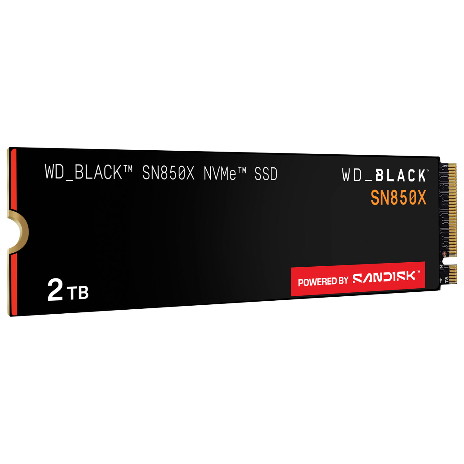 Disque SSD interne NVMe PCI-e WD_BLACK SN850X de 2 To