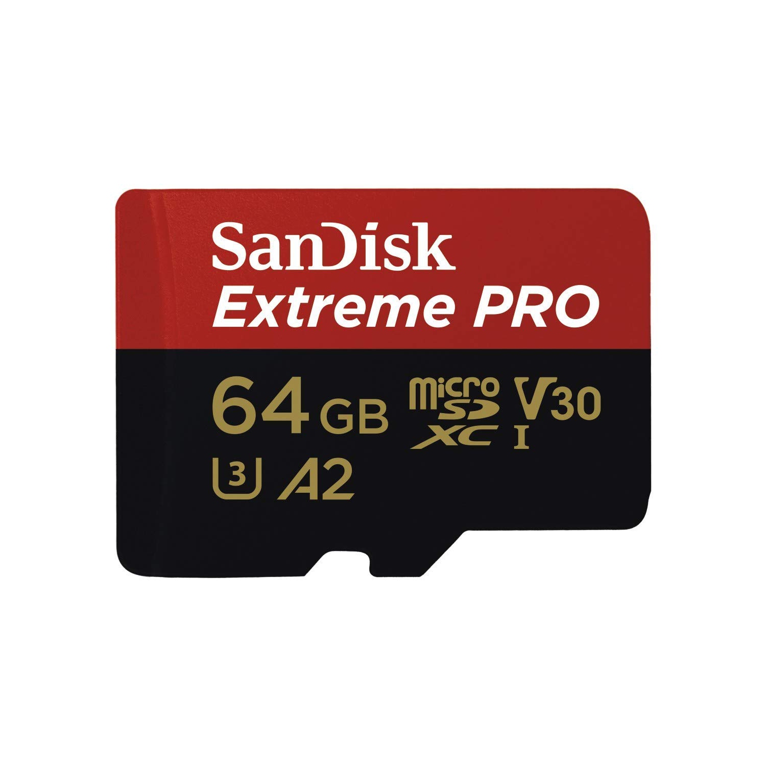 SanDisk Extreme PRO 64GB Micro SD Card with Adapter SDSQXCU-064G