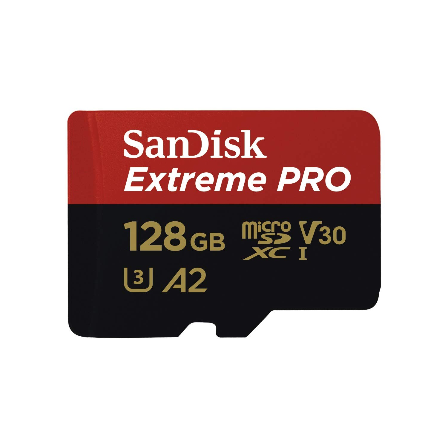 SanDisk Extreme PRO 128GB Micro SD Card with Adapter SDSQXCD-128G