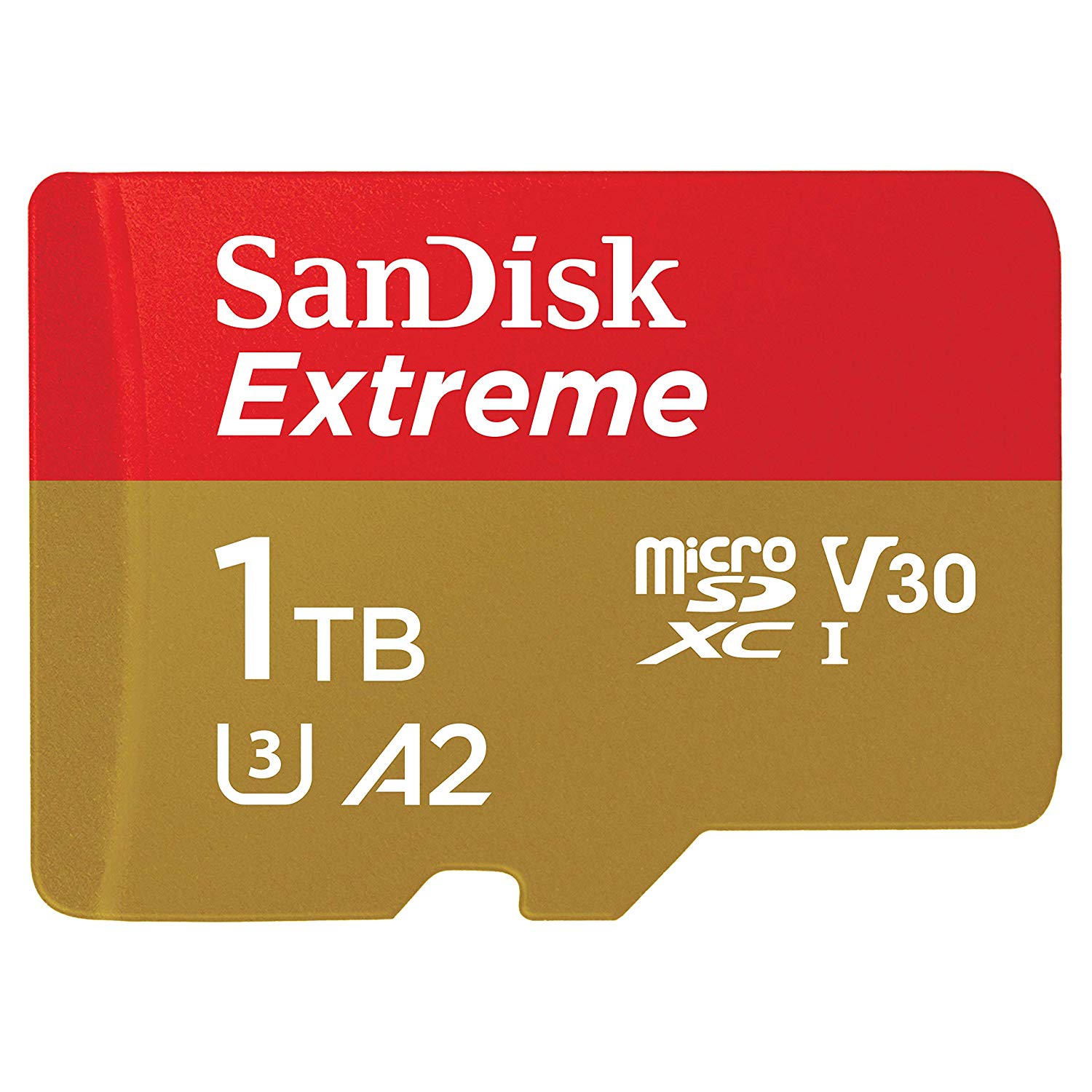 SanDisk Extreme 1TB C10 U3 V30 A2 Micro SD Card SDSQXAV-1T00