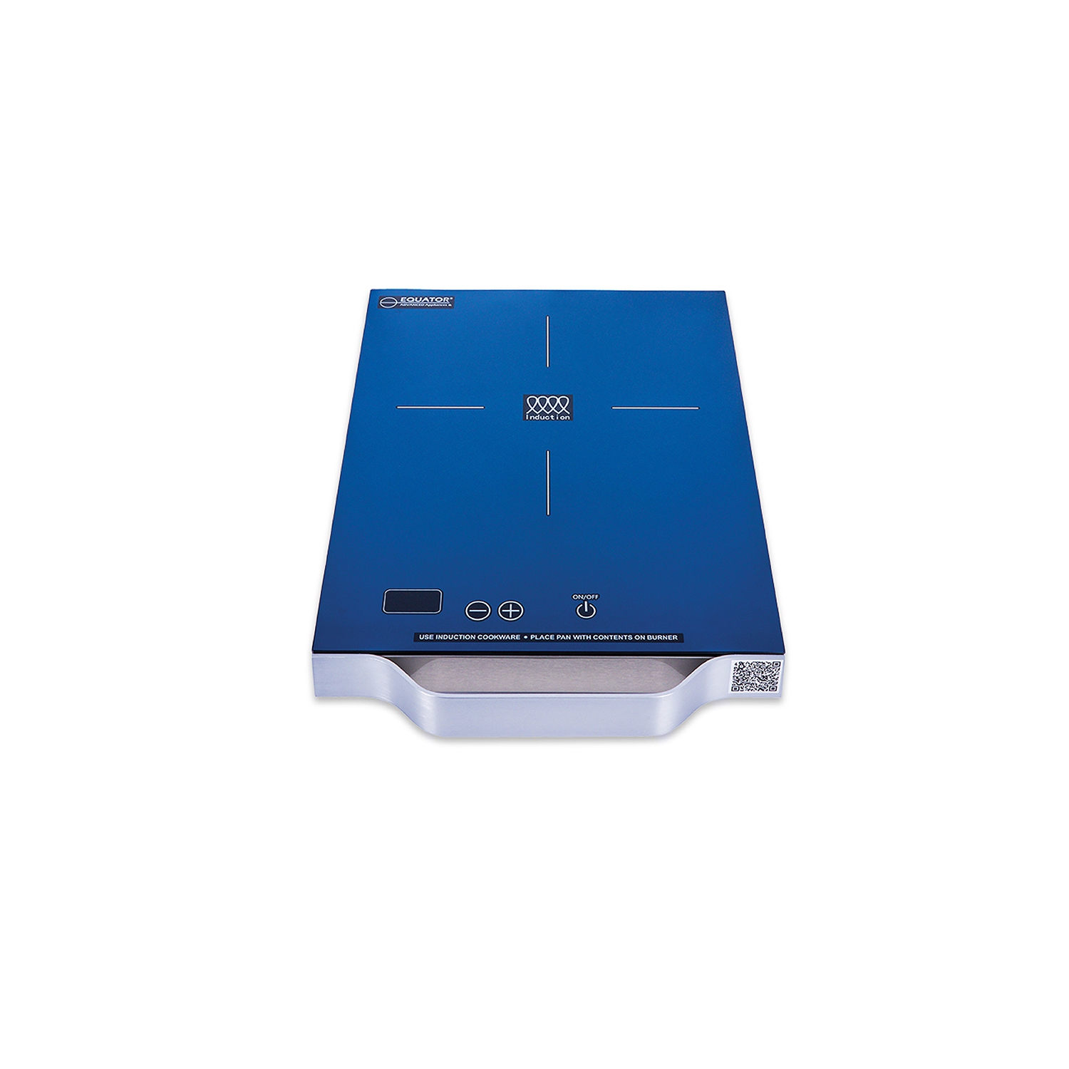 Surface de cuisson à induction portative à un brûleur DE 11 po avec poignée en aluminium 110&nbsp;V