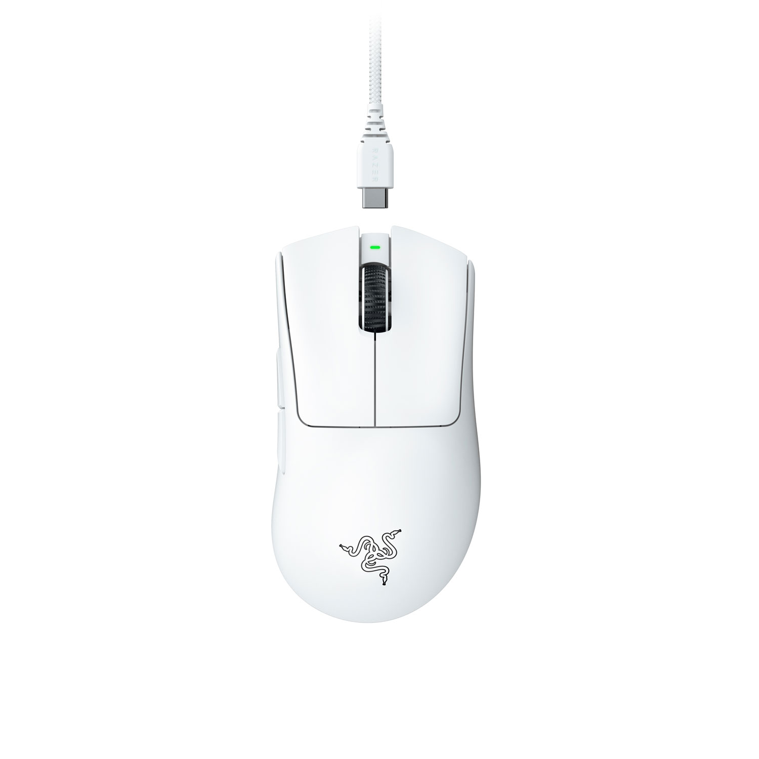 Razer DeathAdder V3 Pro 30000 DPI Wireless Gaming Mouse - White