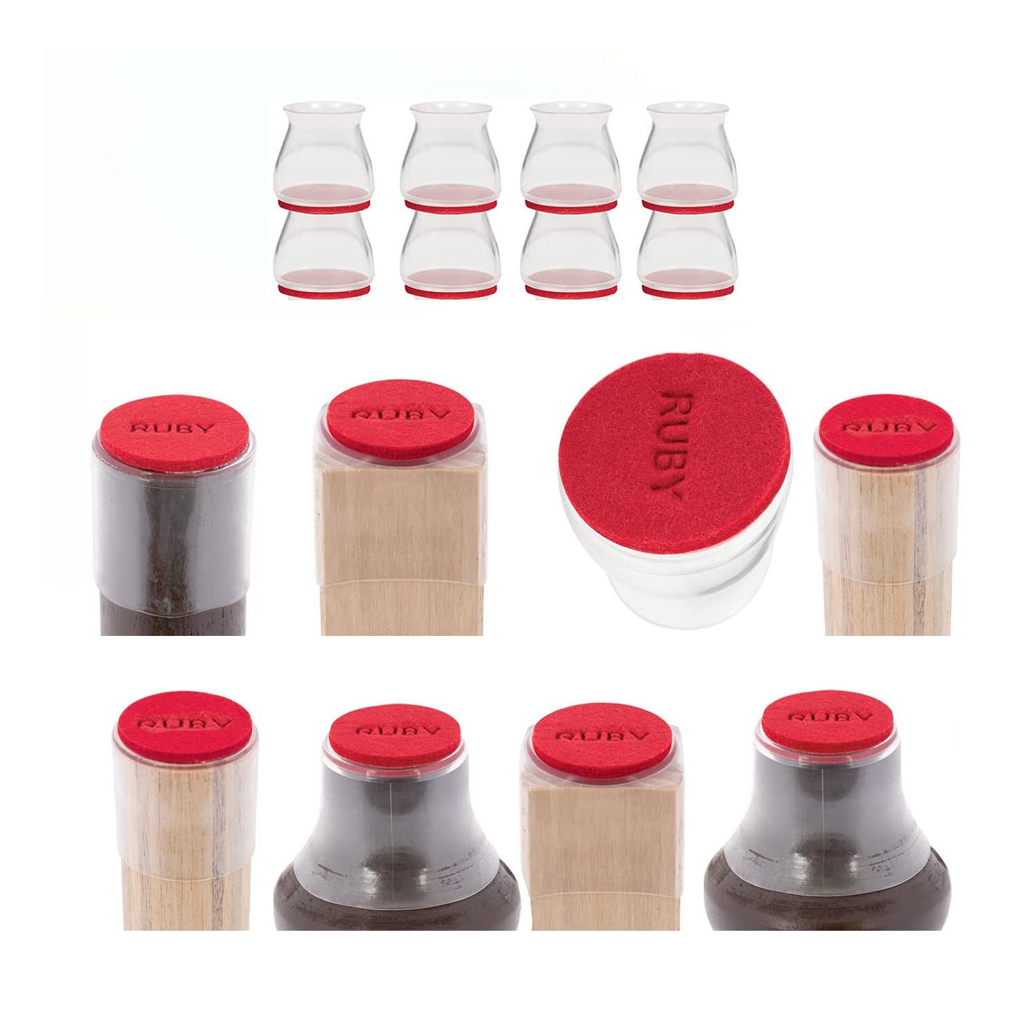 Ruby Sliders - Set of 8