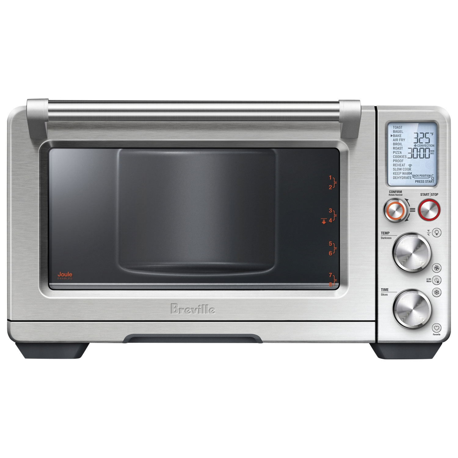 Breville Convection Toaster Oven with Joule Autopilot - 0.9 Cu. Ft./25.5L - Brushed Stainless Steel