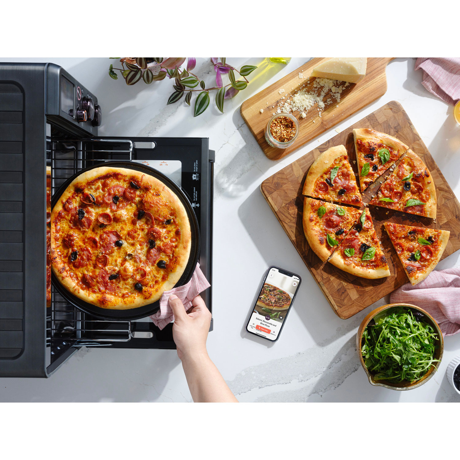 Breville Joule Oven Air Fryer Pro with Connected App - 0.9 Cu.Ft./25.5L - Black Stainless Steel