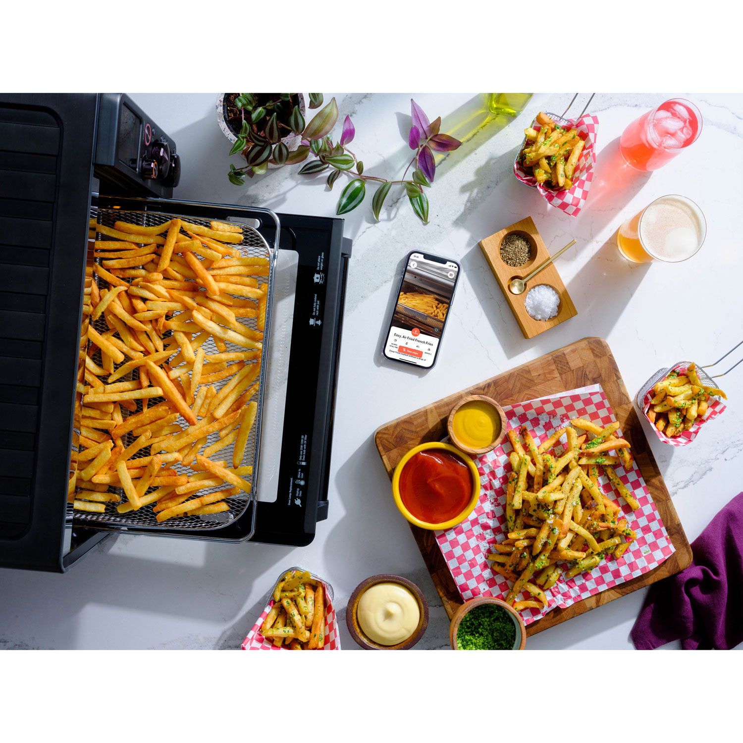 Breville Joule Oven Air Fryer Pro with Connected App - 0.9 Cu.Ft./25.5L - Black Stainless Steel