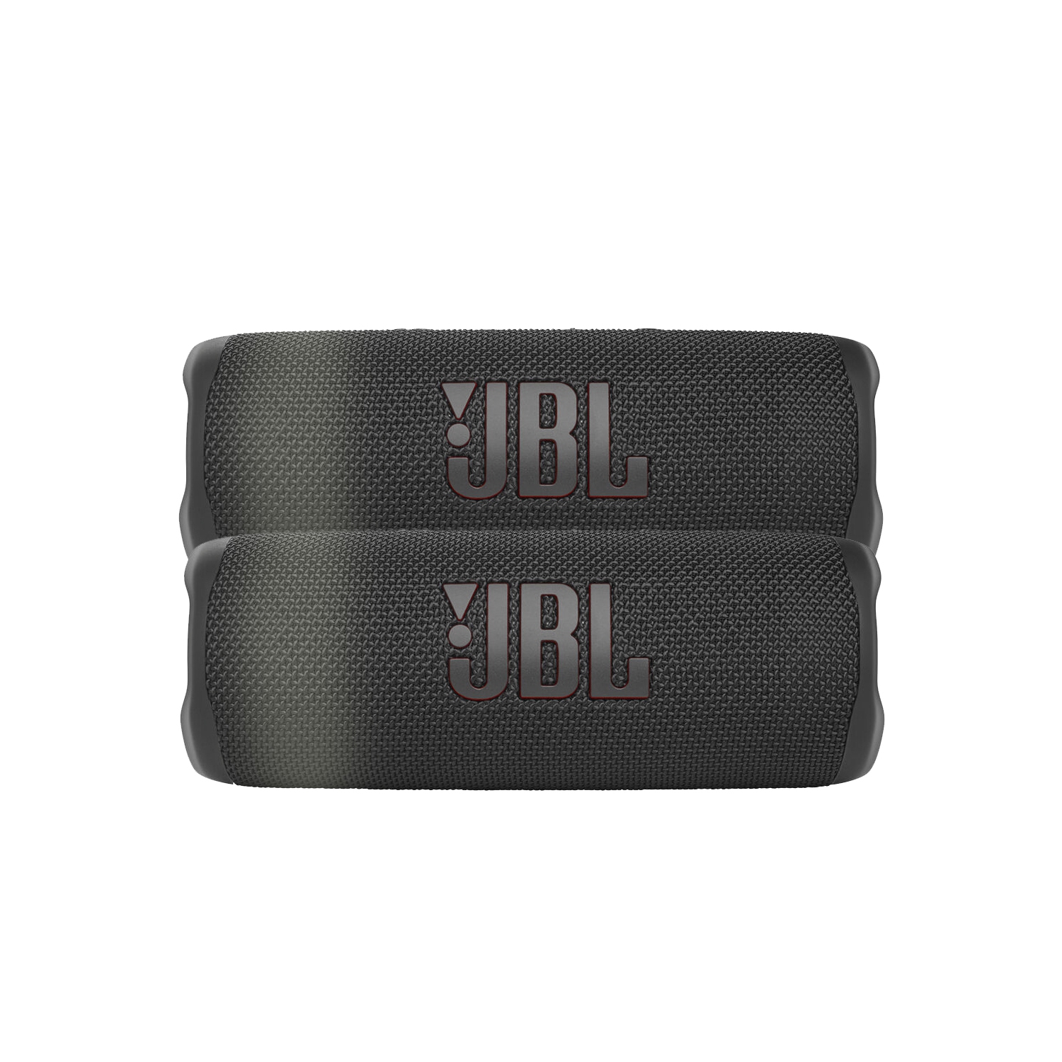2x JBL Flip 6 Portable Waterproof Bluetooth Speaker Black