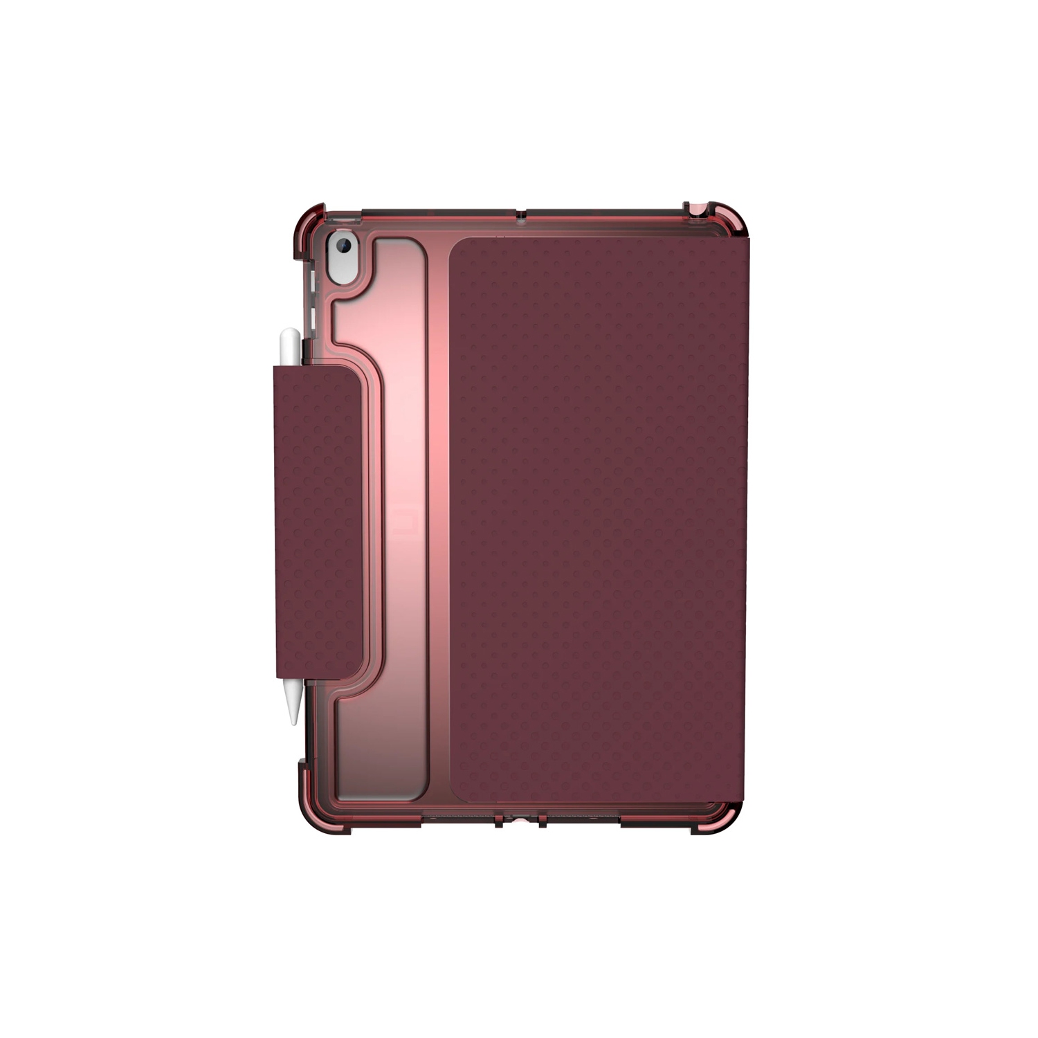 UAG [U] Lucent Folio Case Aubergine/Dusty Rose for iPad 10.2 2021 9th Gen/10.2 2020 8th Gen/iPad 10.2 2019 Cases 12191N314748