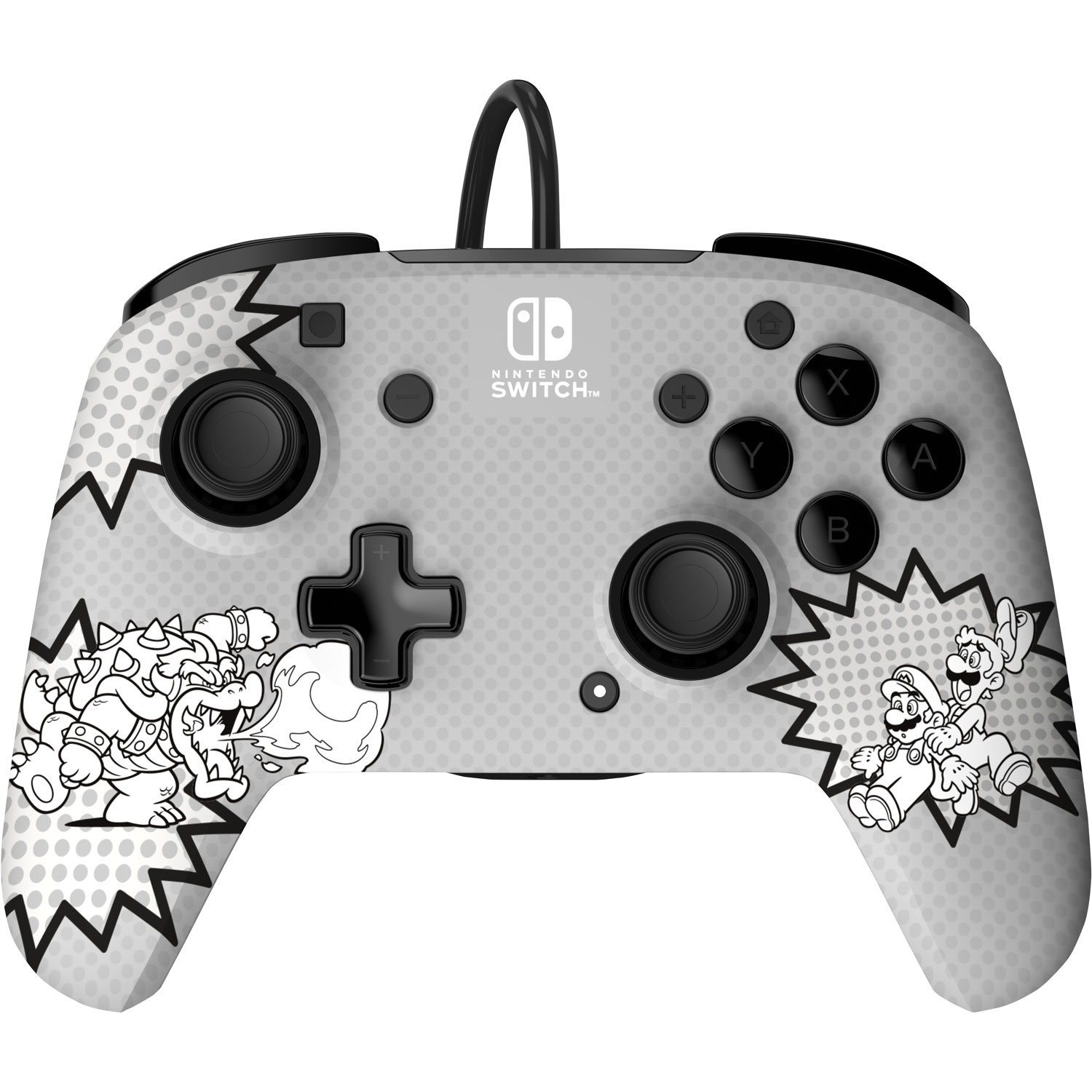 Nintendo Switch REMATCH Wired Controller - Comic Attack