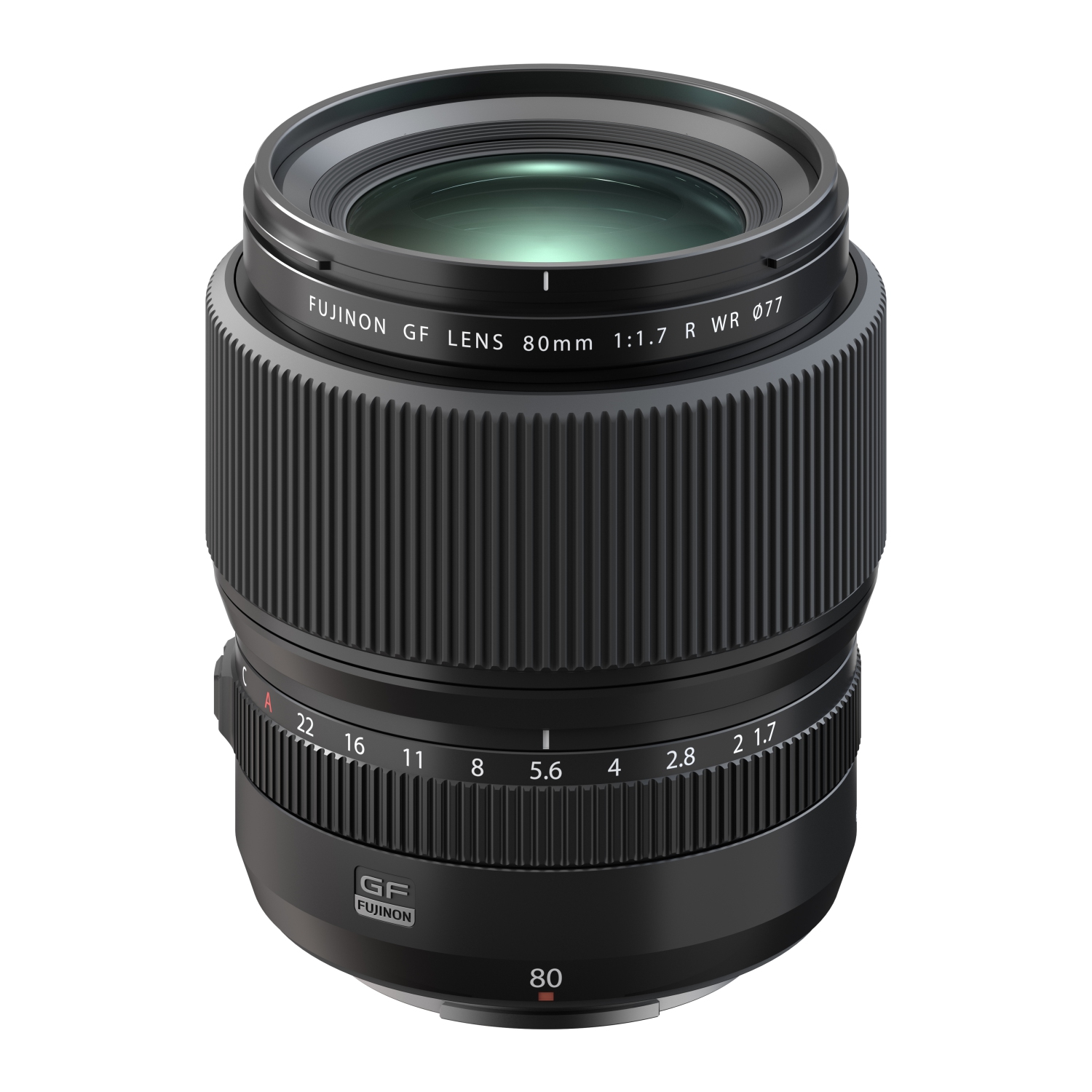 Objectif FUJINON 80&nbsp;mm F/1,7 R WR de FUJINON noir