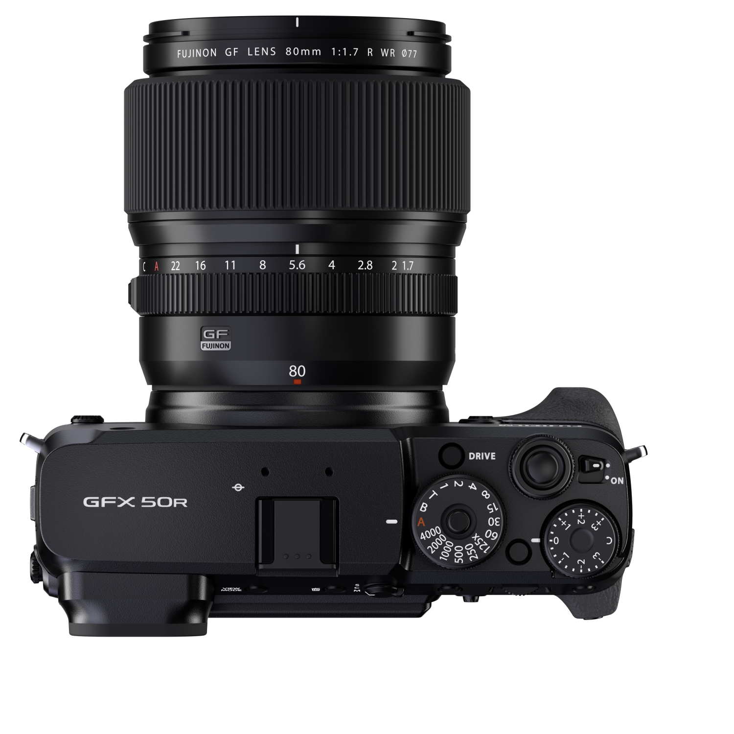 Objectif FUJINON 80&nbsp;mm F/1,7 R WR de FUJINON noir